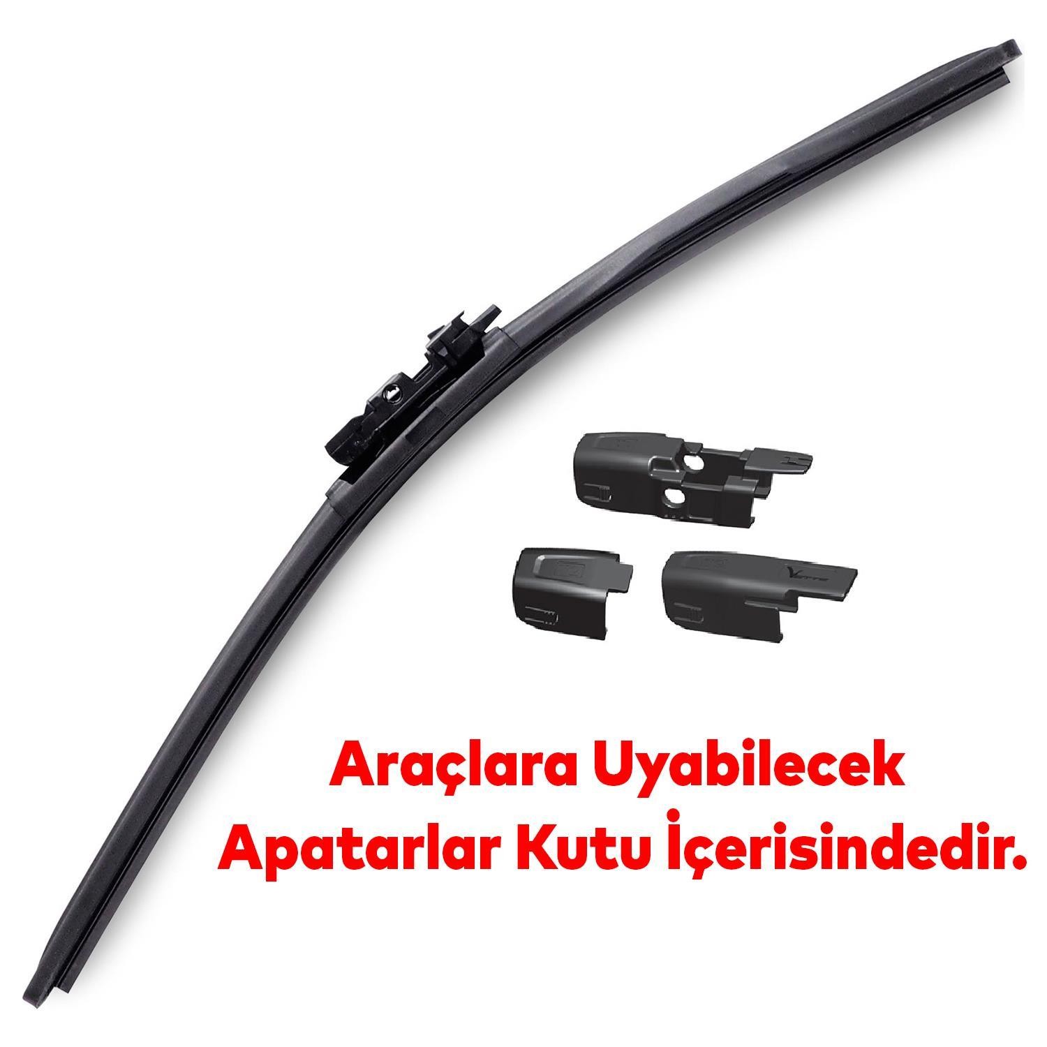 Vette Plus Multifit Araba Araç Otomobil Oto Ön Cam Arka Cam Silecek Muz Sileceği 550 mm 55 cm