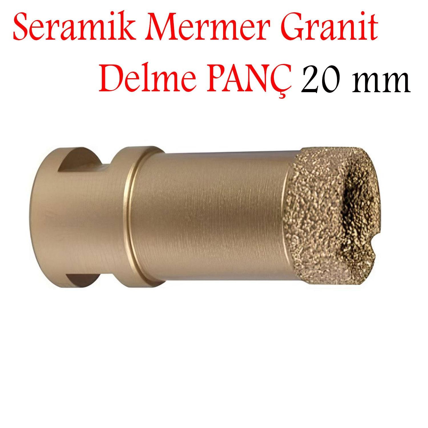 Granit Mermer Seramik Fayans Delici Panç 20 mm M14 Girişli