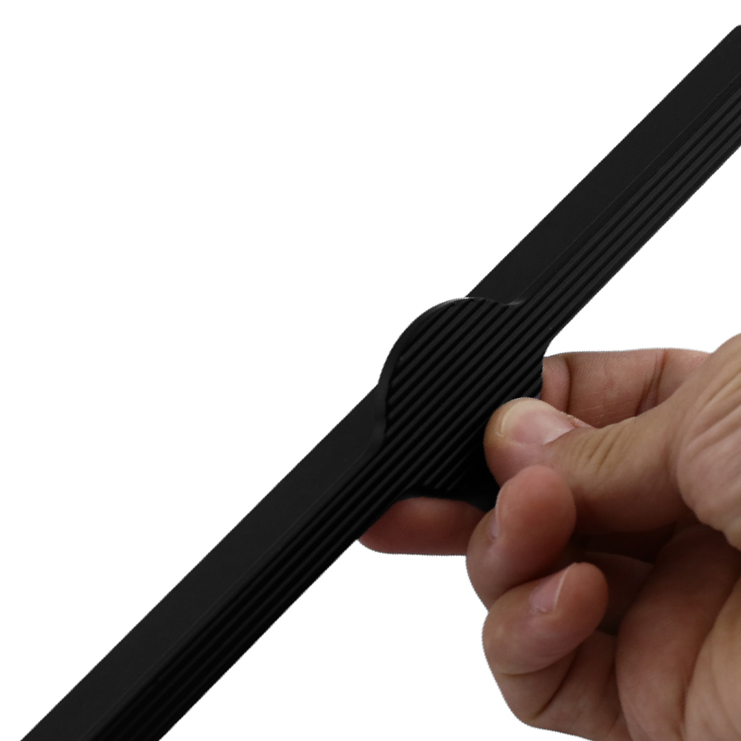 Saral Çizgili Mat Siyah Metal Kulp 512 mm 51.2 cm Mobilya Çekmece Mutfak Dolabı Dolap Kapak Kulplar