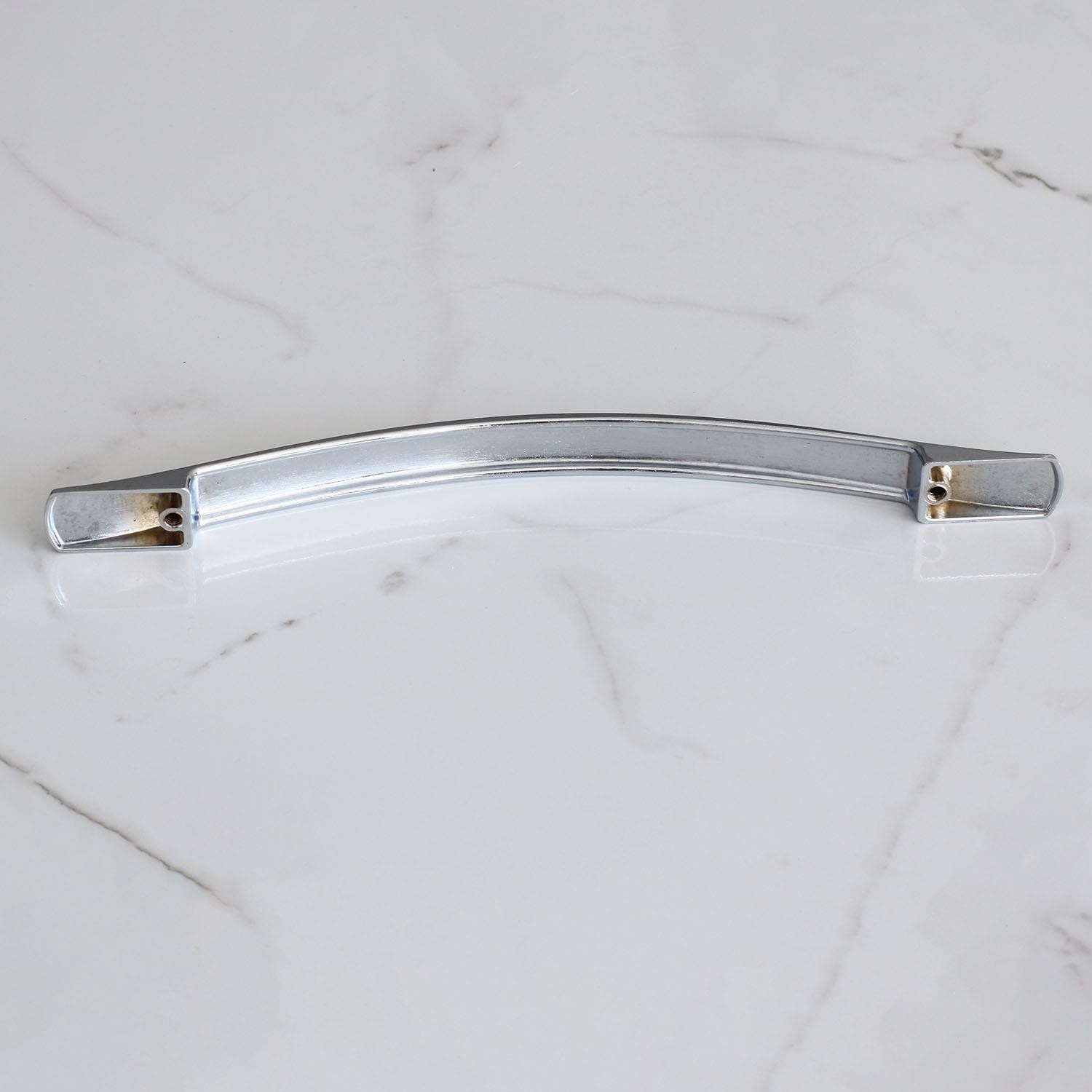 Elif Krom Metal 10 ADET Kulp 160 mm-16 cm Mobilya Çekmece Mutfak Dolap Kapak Kulpları Kulbu Kulpu