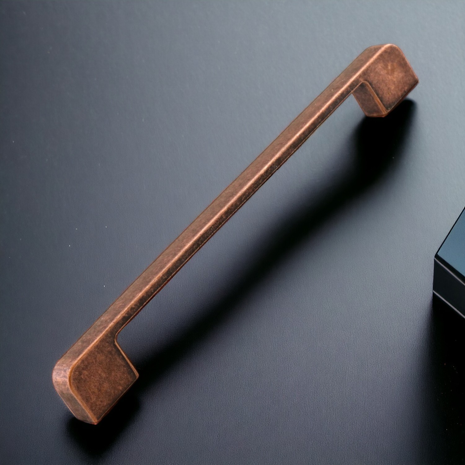 Radus Antik Bakır Metal Kulp 224 mm 22.4 cm Mobilya Çekmece Mutfak Dolabı Dolap Kulpları Kulbu Kulpu