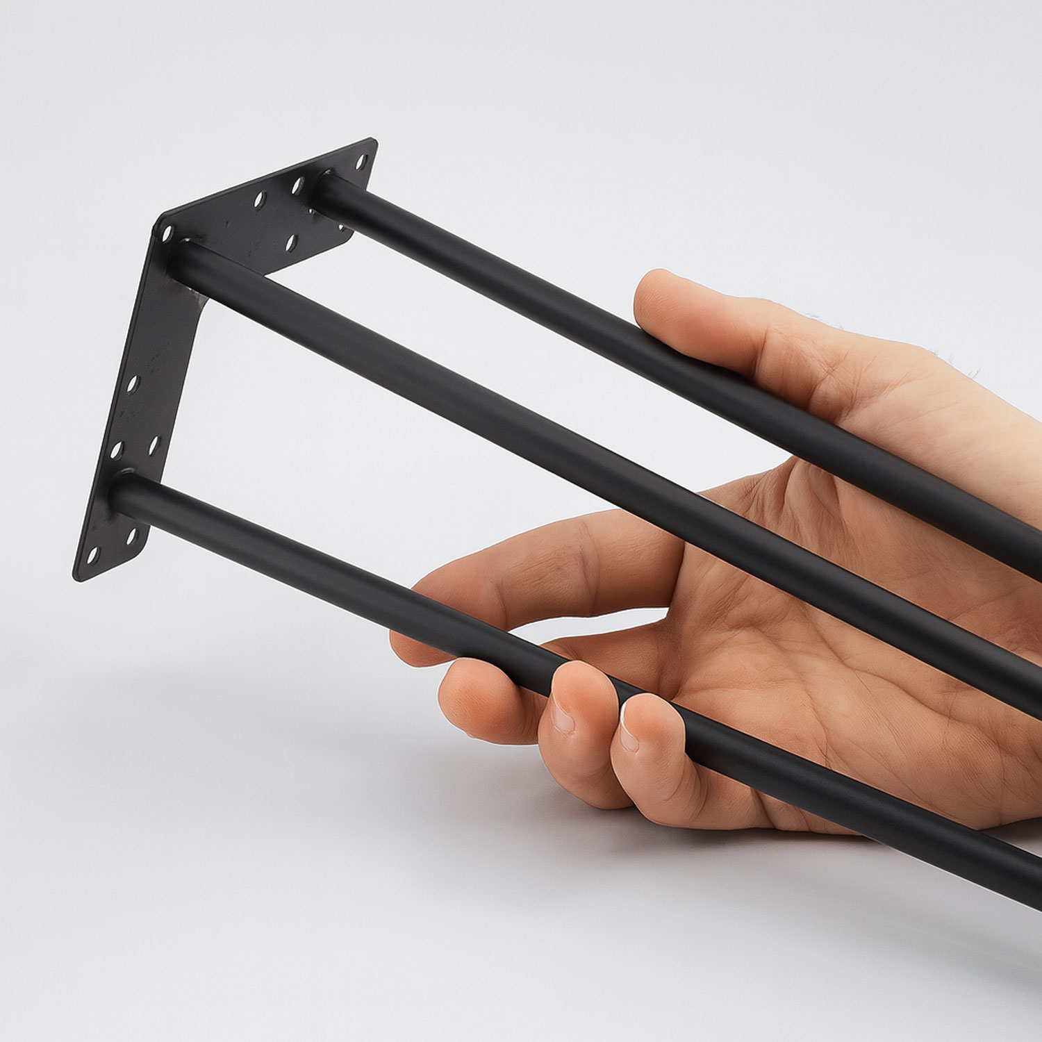 Metal 4’lü Sehpa Masa Ayağı Seti 41 cm Dayanıklı Mobilya Destek Yükseltici Ayak Takımı Kolay Montaj