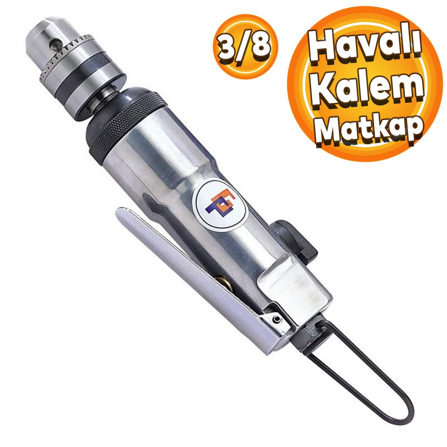 Gison GP350 Havalı Kalem Matkap 3/8" Sağ Sol Devir Yönü