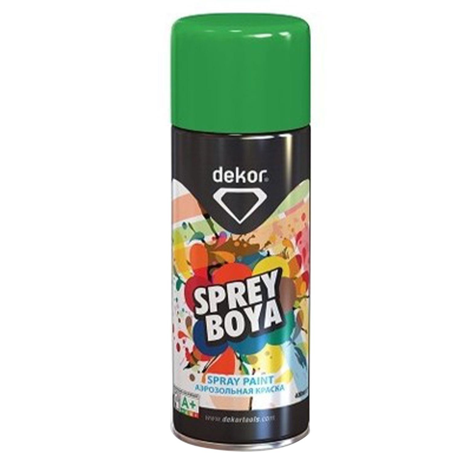 Dekor Akrilik Efektli Sprey Yeşil 400 ML RAL 6016