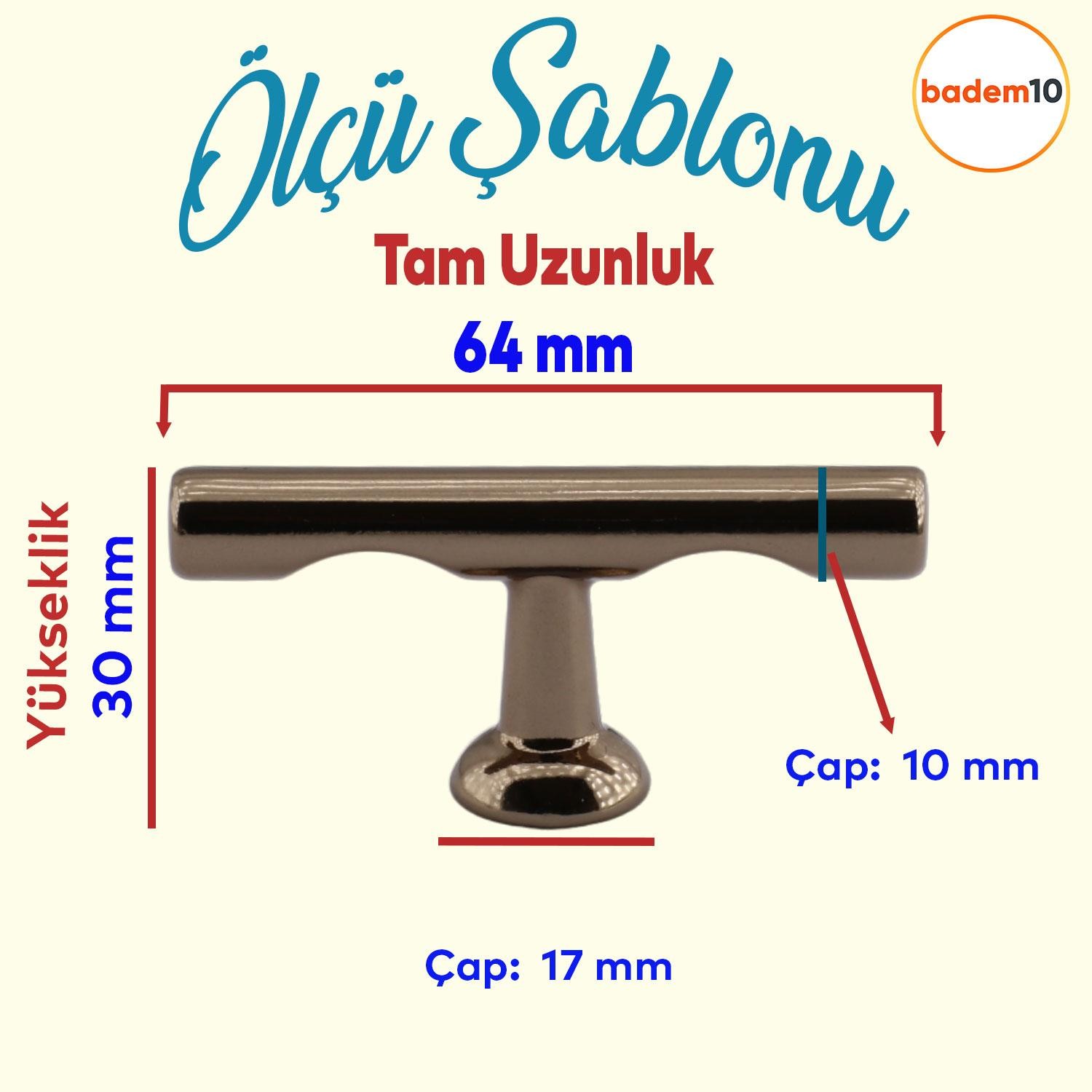 Tepsi Düğme Metax Dolap Mobilya Mutfak Dolabı Çekmece Dolap Kapak Kulpu Kulbu Metal Kulp Bronz