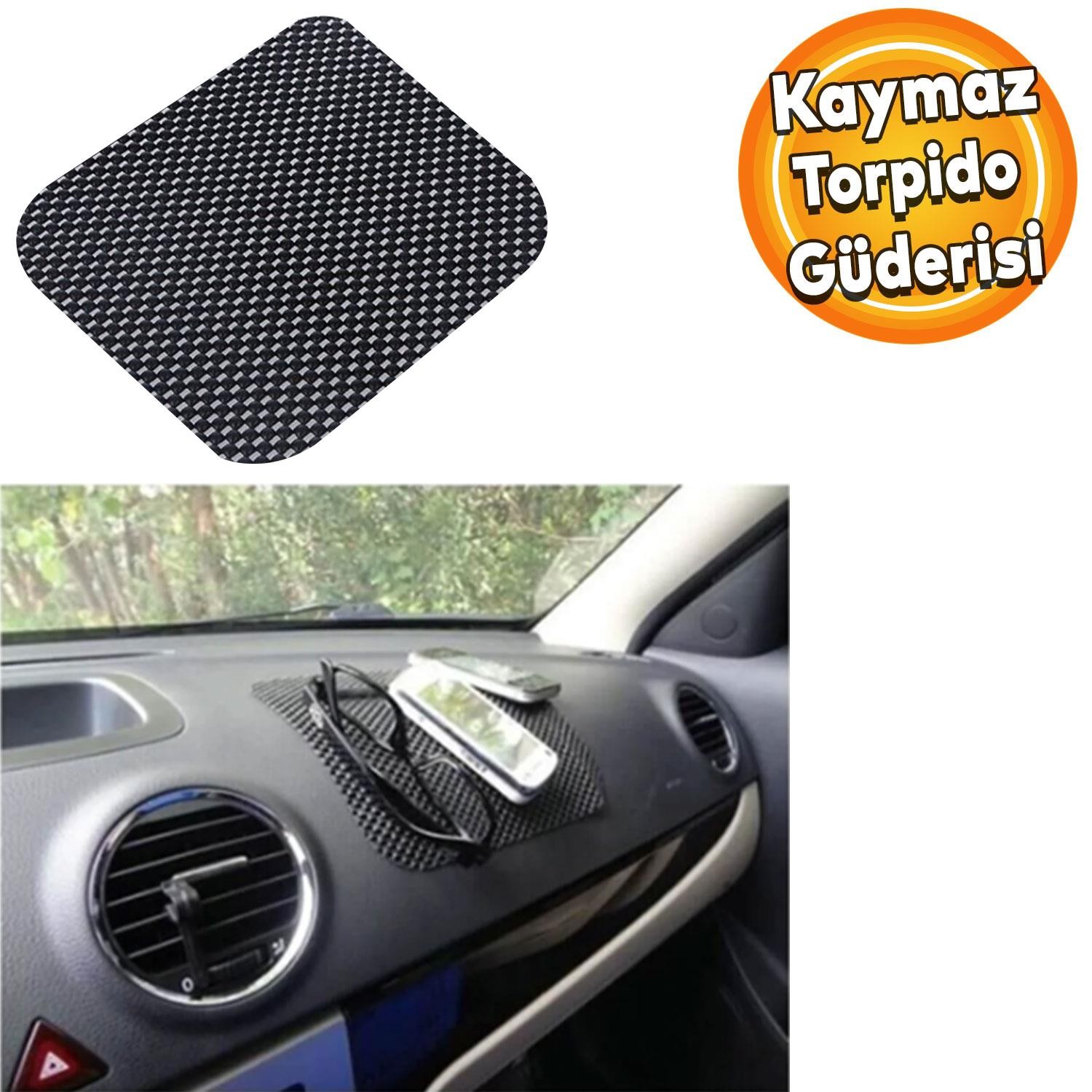 Kaymaz Torpido Güderisi Kaydırmaz Anahtar Bozuk Para Telefon Tutucu