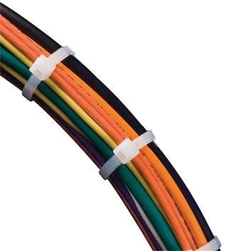 Rodex 100 Adet Cırt Kelepçe Kablo Toplama Bağı Klips BEYAZ 3.6 x 200mm