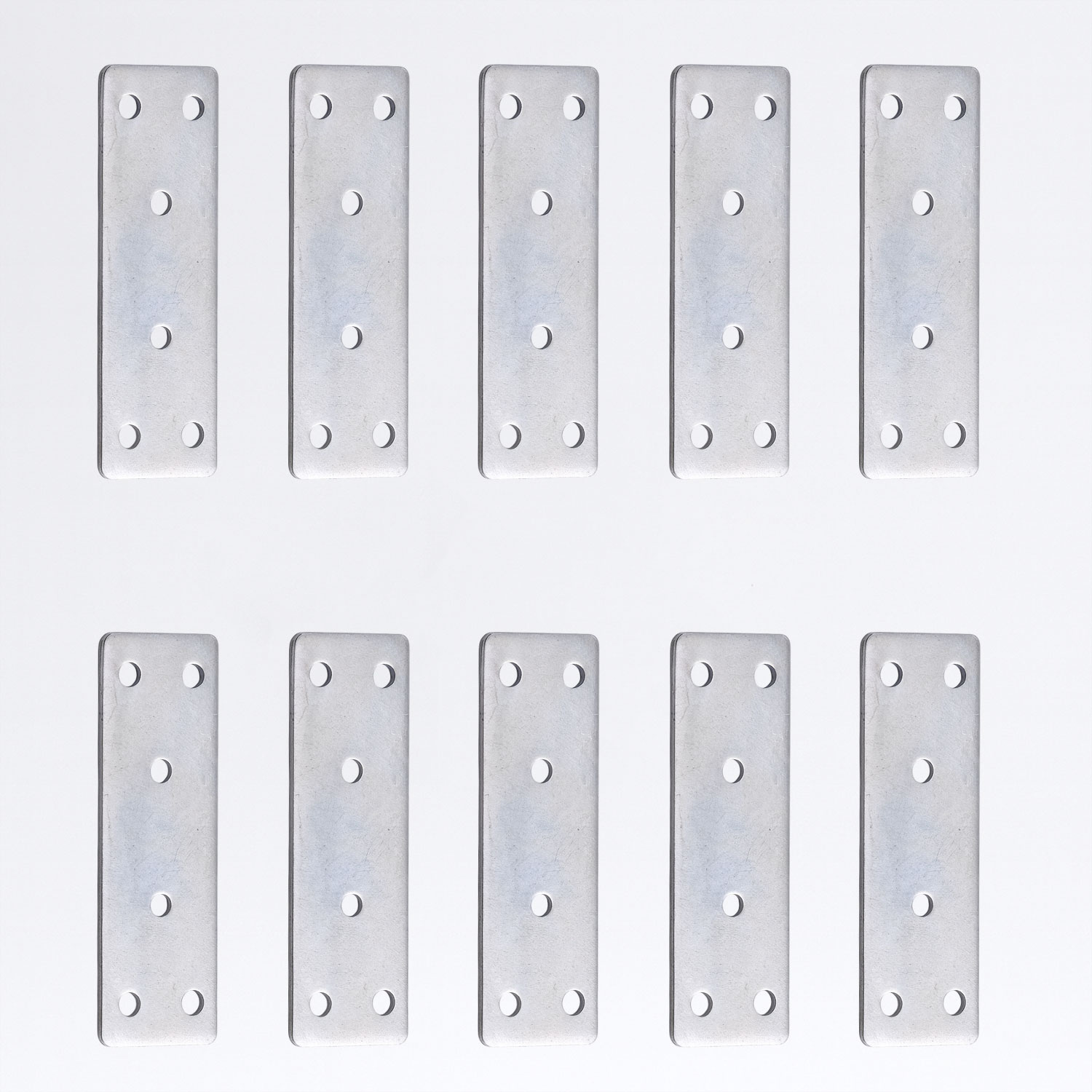 Mobilya Köşe Bağlantı Demiri 30x90 mm 10 Adet Set Düz Metal Gönye Dolap Kitaplık Vestiyer Sabitleme