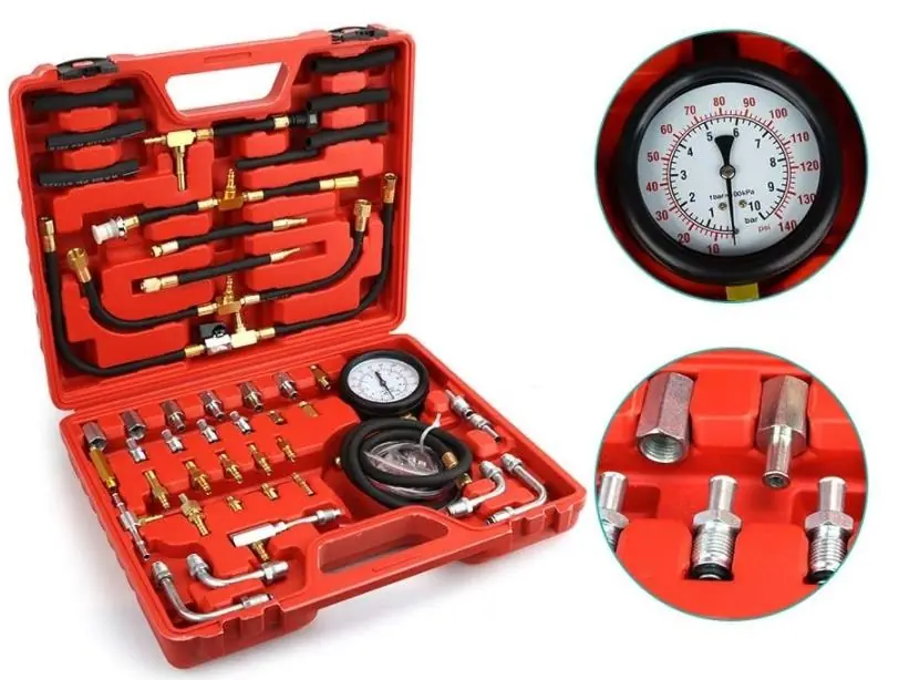 Nt Tools Yakıt Sistemi Basıncı Test Cihazı Basınç Ölçer Ölçme Kiti