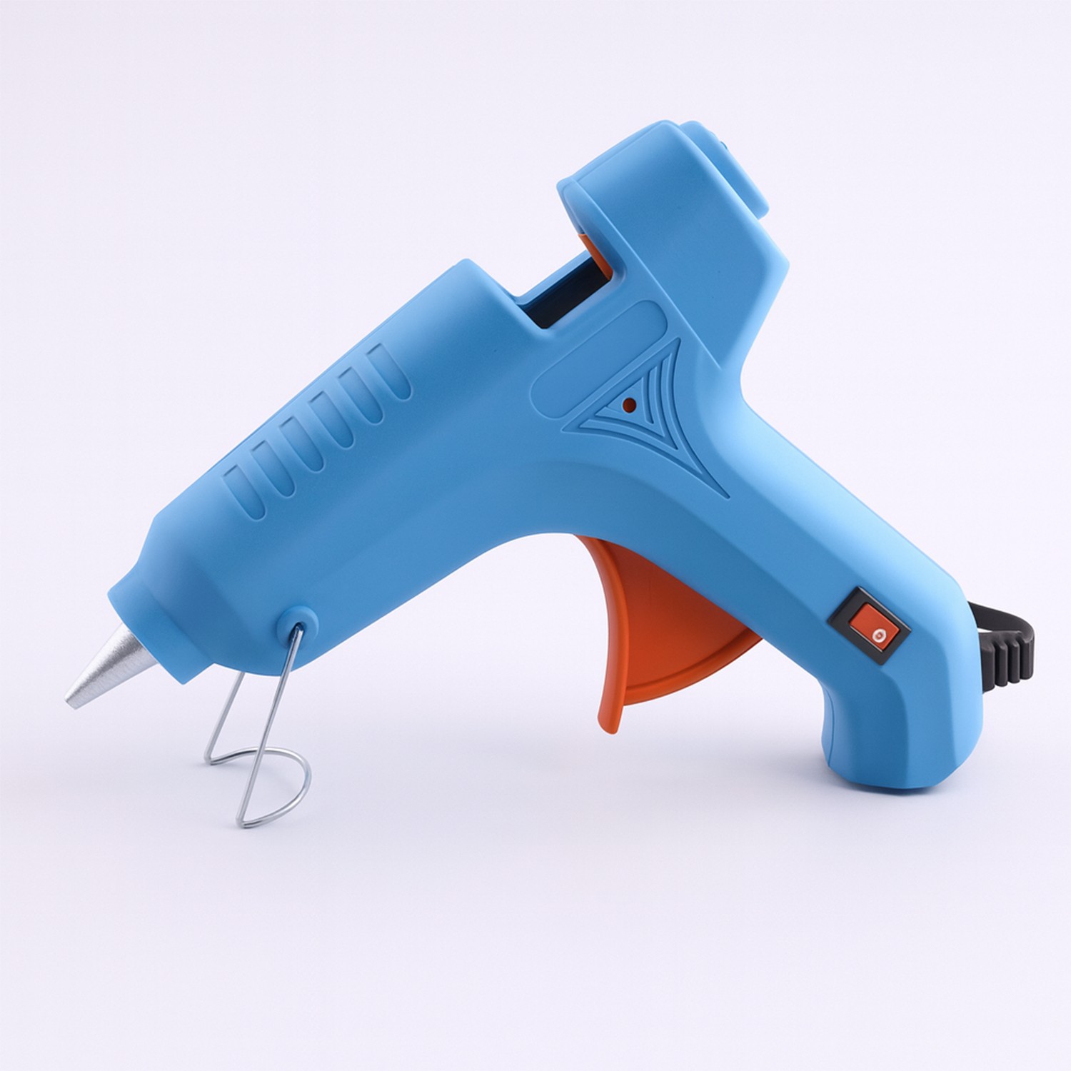 11 mm 40W Sıcak İnce Mum Silikon Tabancası 190°C Hızlı Isınan Güçlü Yapıştırıcı Tabanca Ergonomik