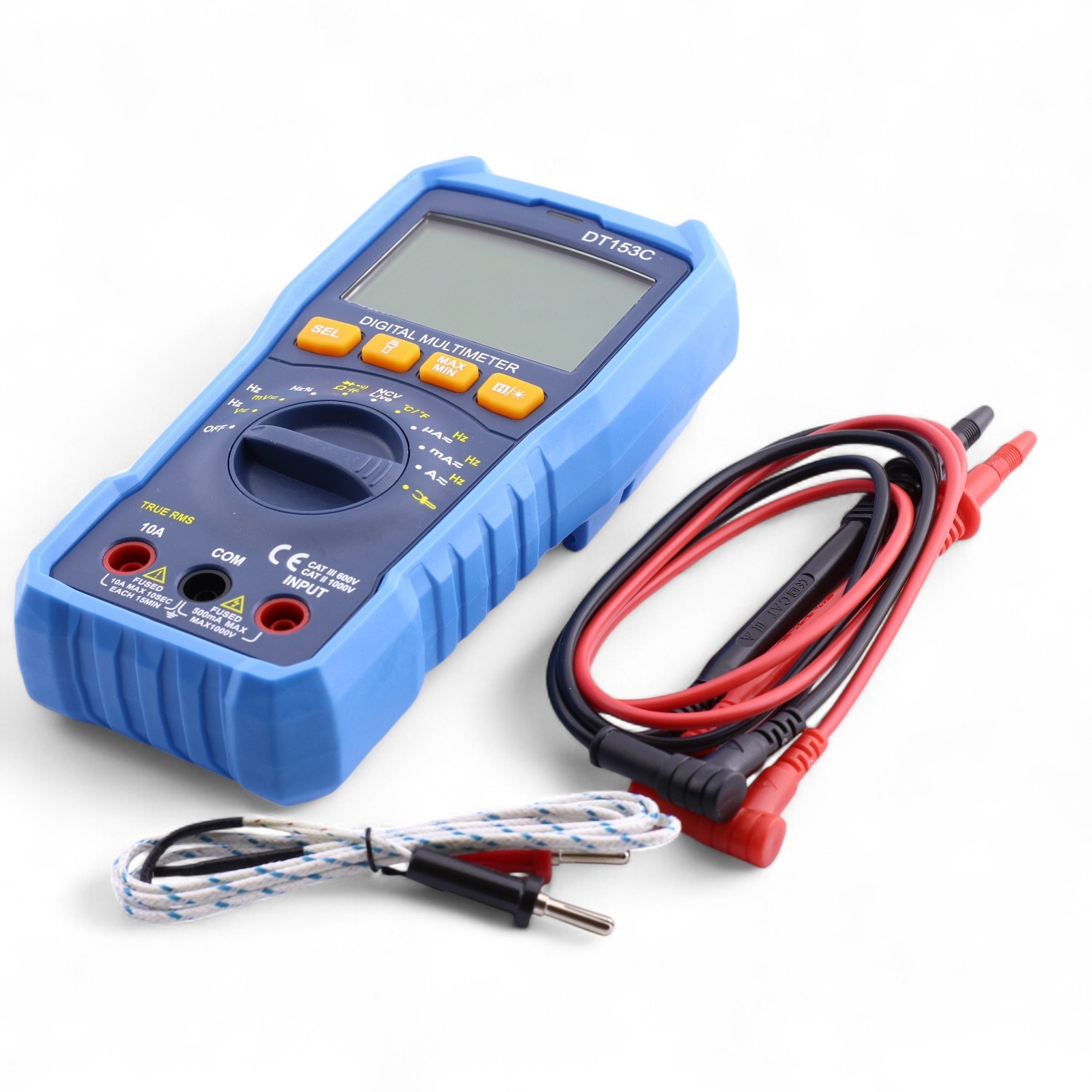 1000V Dijital Multimetre Elektrik Ölçü Cihazı Aleti Ampermetre Direnç Akım Voltaj Ölçer