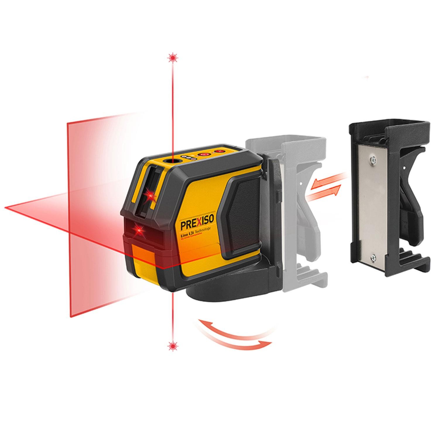 Prexiso P2LC15 Çapraz Çizgi Ve Nokta Lazer Hizalama 15M 50FT