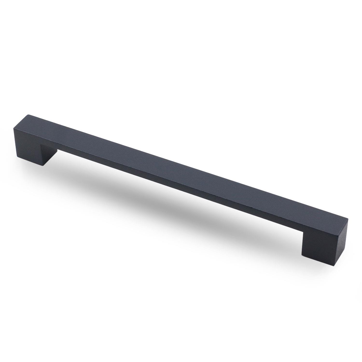 Cemre Çekmece Mutfak Dolap Kapak Kulpu Kulbu 160 mm Metal Kulp - Antrasit