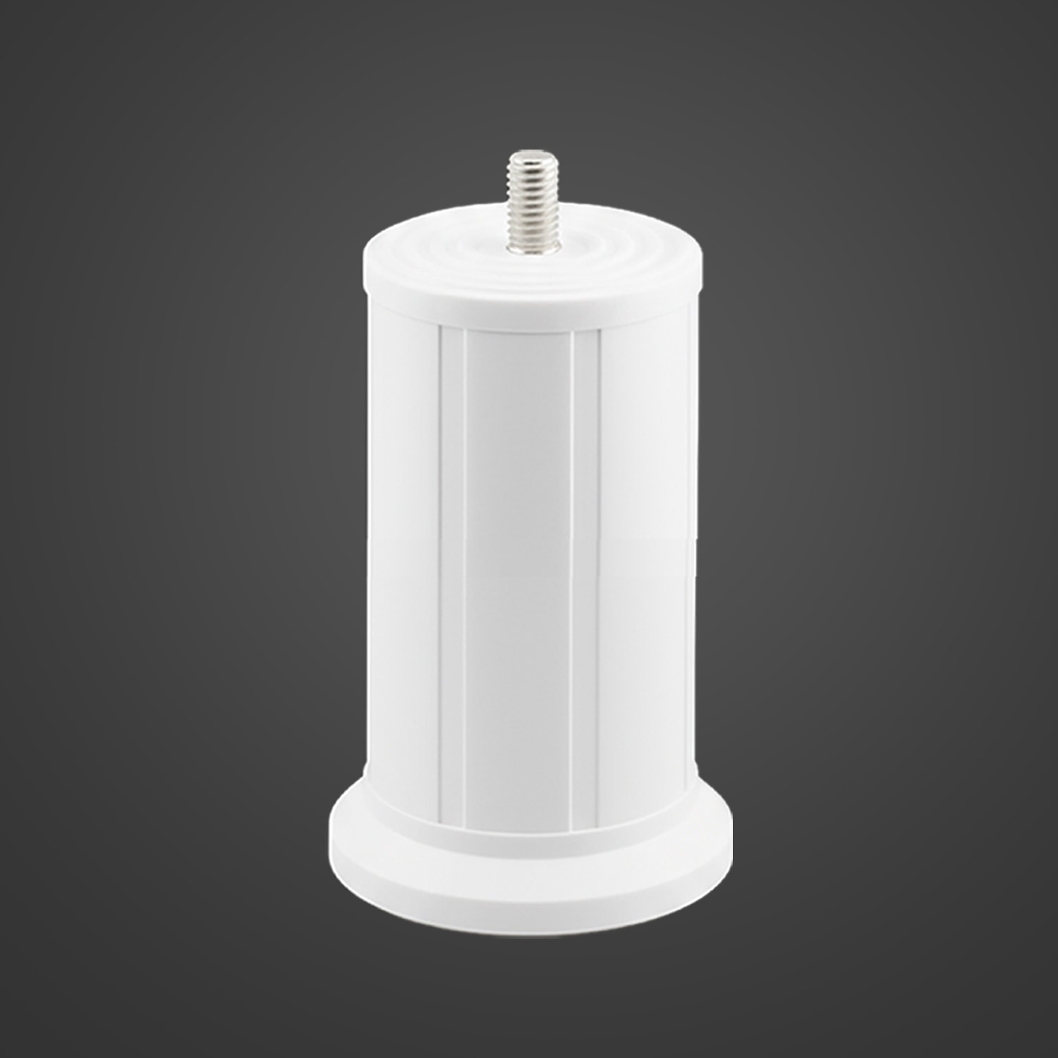 Keson 1 Adet 10 cm Beyaz Plastik Mobilya Baza Tv Ünitesi Yükseltme Ayağı Destek Ayağı 