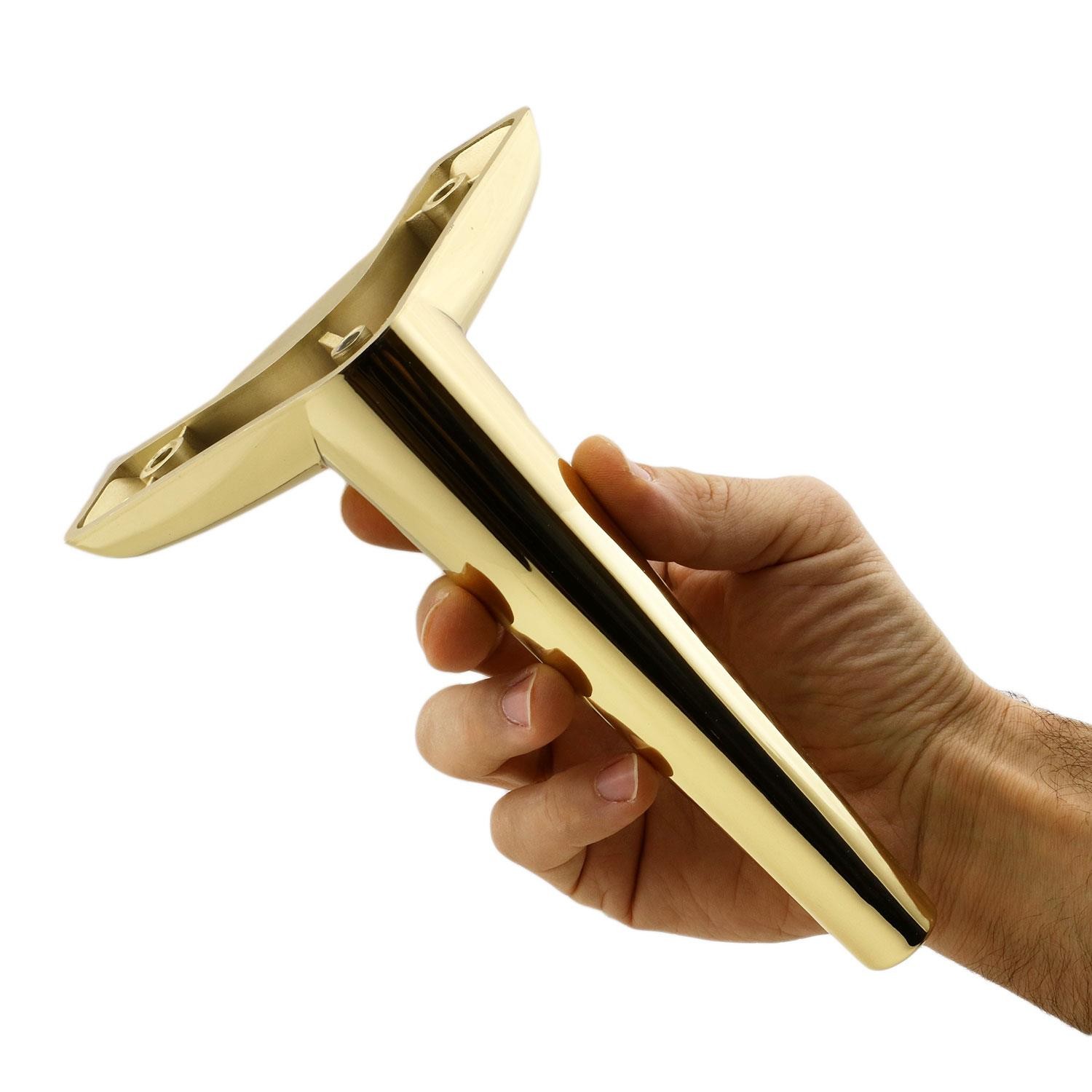 Piko Lüks Mobilya Kanepe Tv Ünitesi Konsol Koltuk Ayağı 19 Cm Gold Altın Ayakları