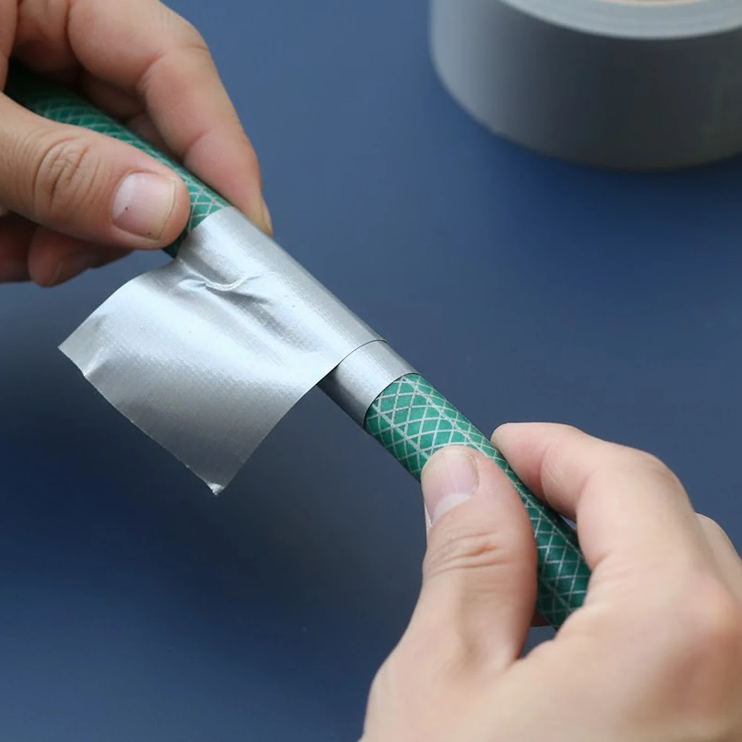 Gri Renkli Su Geçirmez Güçlü Tamir Bandı 48 mm x 10 mt Duct Tape Çok Amaçlı Tamirat Bandı