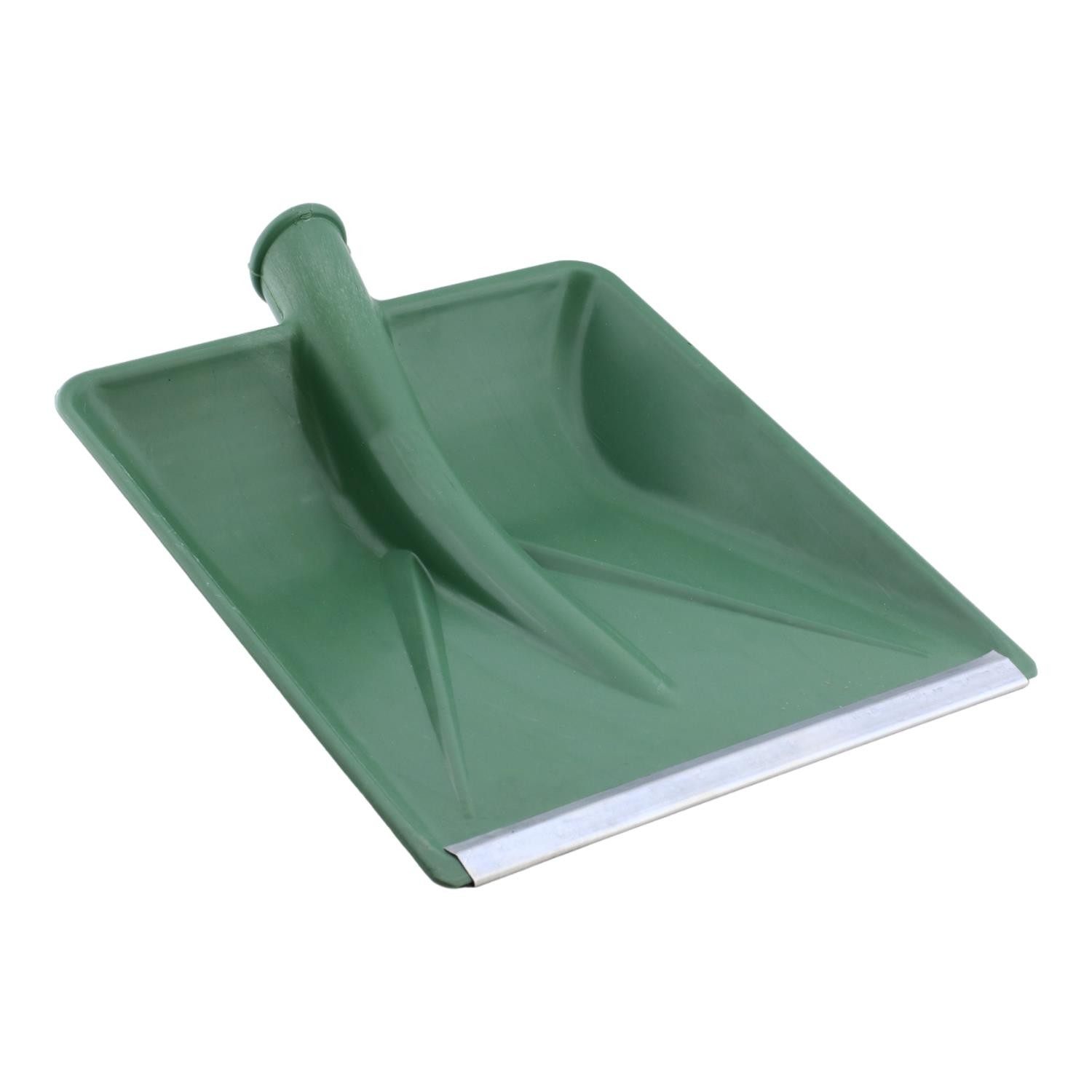 Plastik Koyu Yeşil 33x38 cm Kürek Faryap Kar Küreme Küreği Ahır Gübre Hayvan Pisliği Temizleme