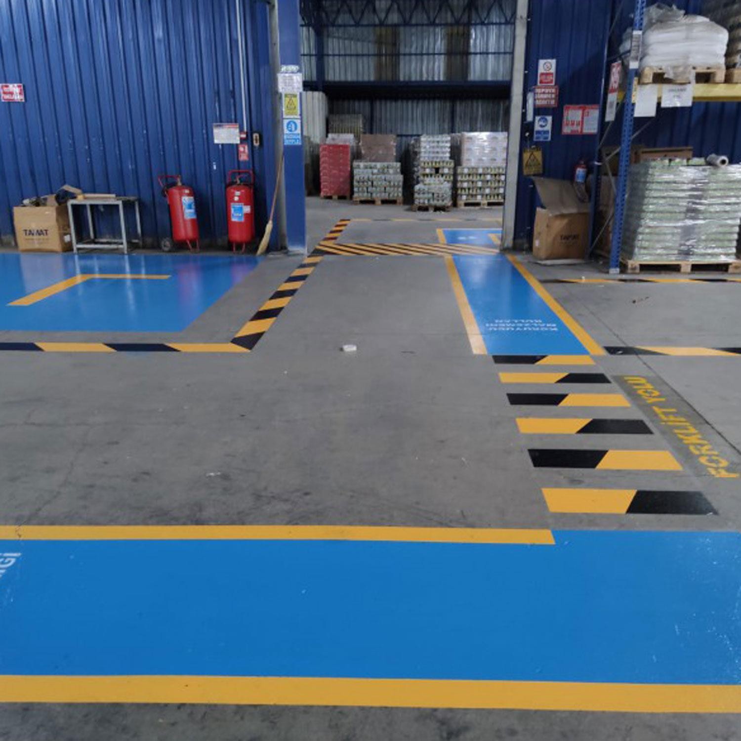 Bars Profloor 825 Reçine Esaslı Dayanıklı Zemin Boyası Sarı 9 Kg