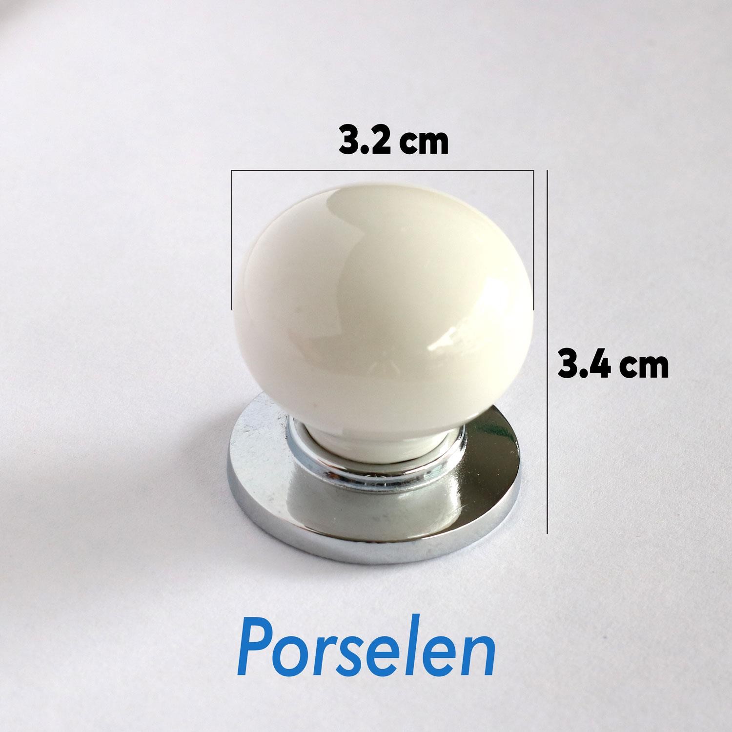 Gül Gerçek Porselen Beyaz Düğme Kulplar Mobilya Mutfak Dolabı Çekmece Dolap Kapak Kulpu Kulbu