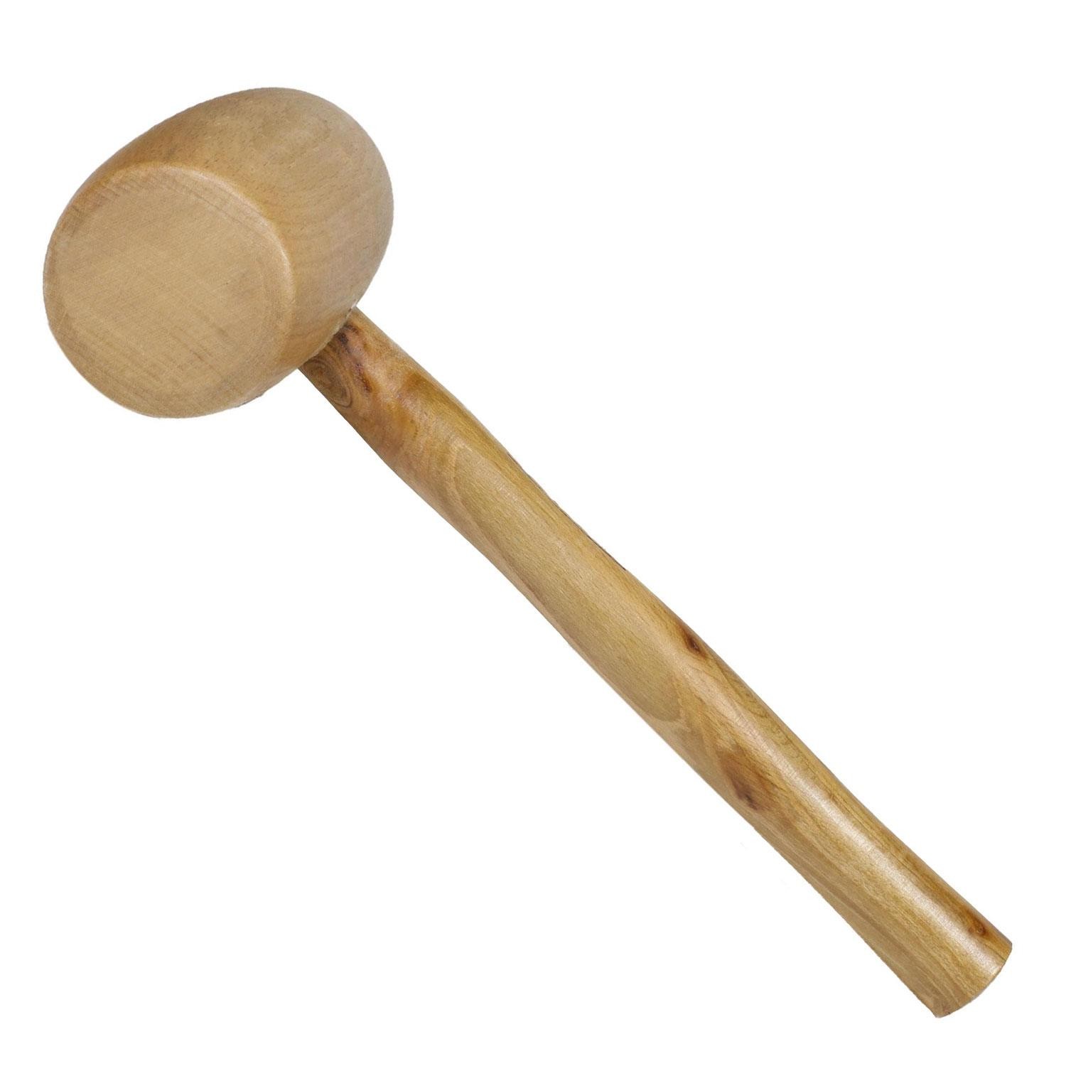 Eltos Ağaç Tokmak Ahşap Hobi Çekici Tokmağı 60 mm