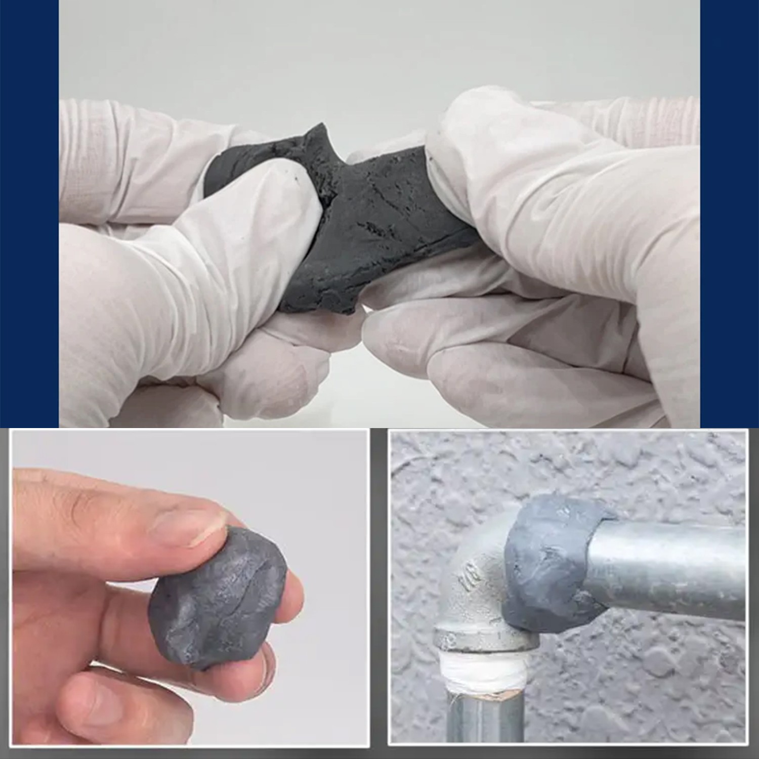 Güçlü Epoksi Macun Yapıştırıcı Hamur Metal Plastik Seramik Çelik Yapıştırıcı Doldurur Boyanabilir