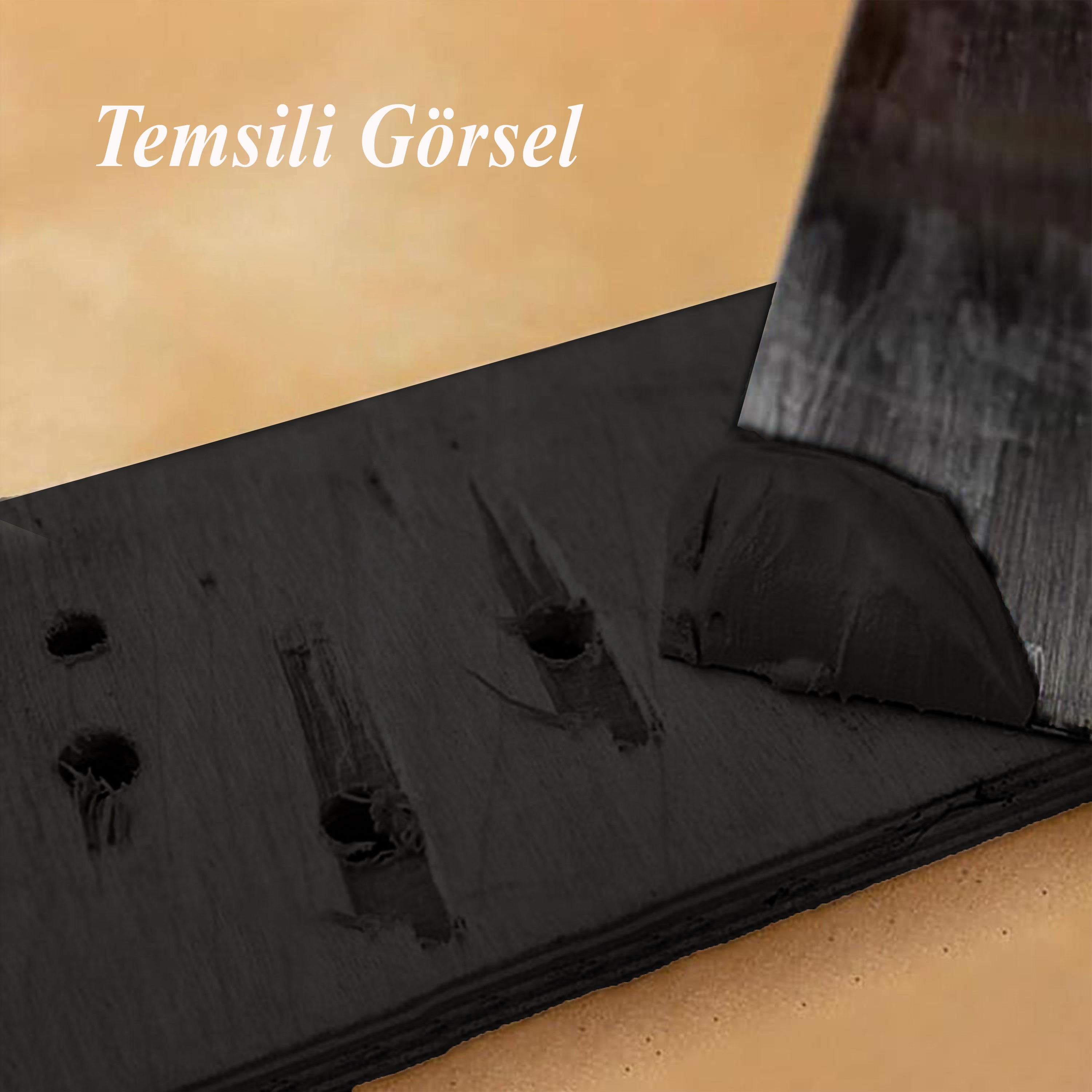 Ahşap Parke Tamir Macunu Siyah Mobilya Dolgu Çatlak Çizik Giderici 200 Gr Kullanıma Hazır Macun