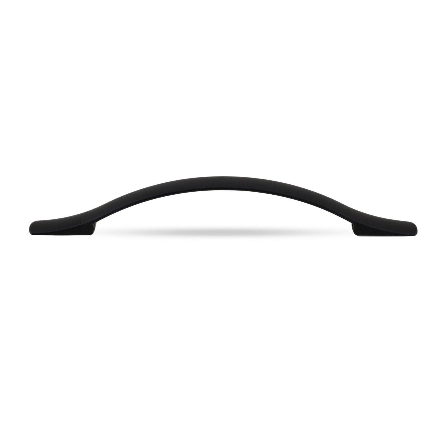 Gül Zirve Çekmece Dolap Dolabı Kulpu Kulbu (96 MM-9.6 CM) Mat Siyah Metal Kulpları Mobilya Mutfak