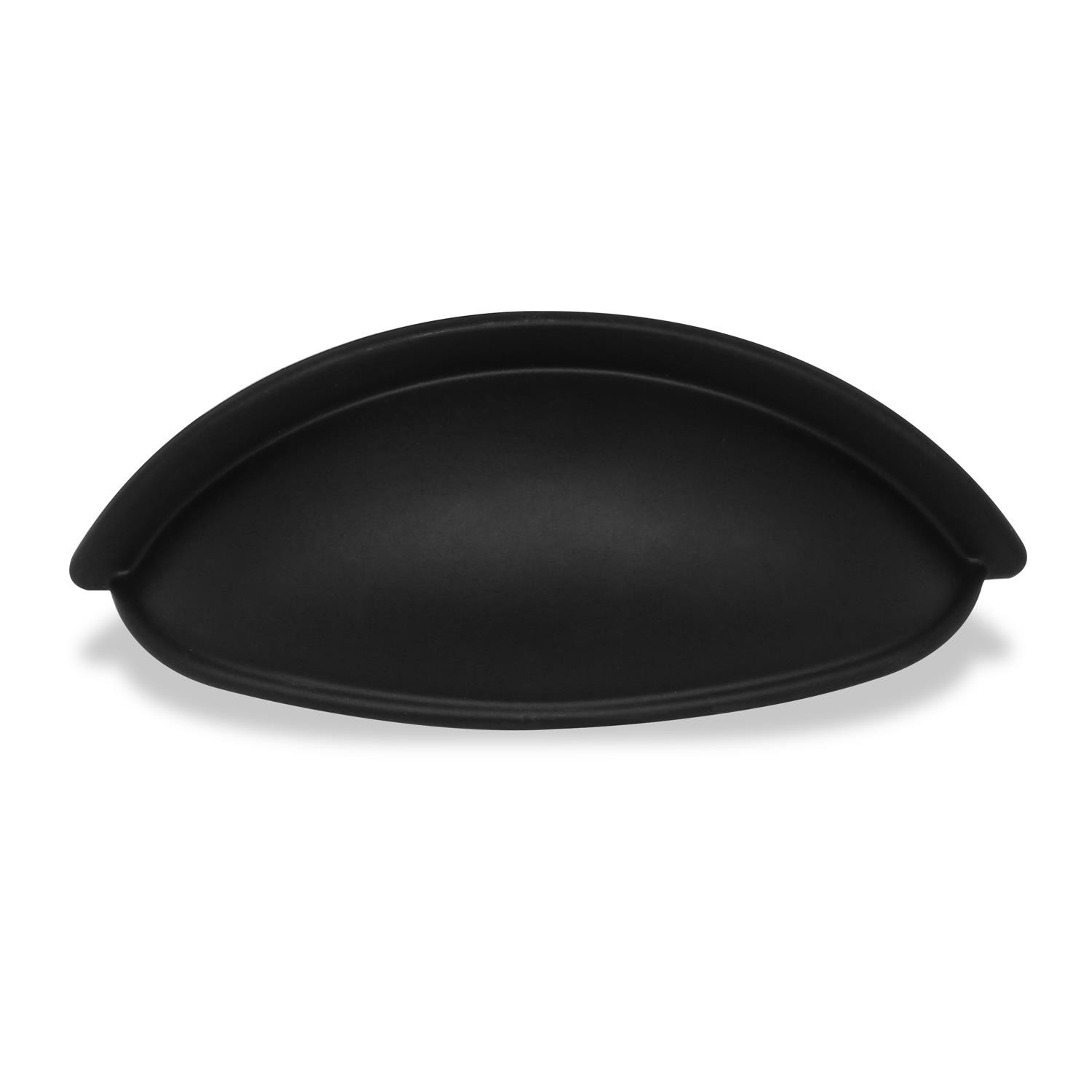 Midye Çekmece Dolap Dolabı Kulpu Kulbu 64 Mm Siyah Rustik Metal Kulpları (4 ADET) Mobilya Mutfak