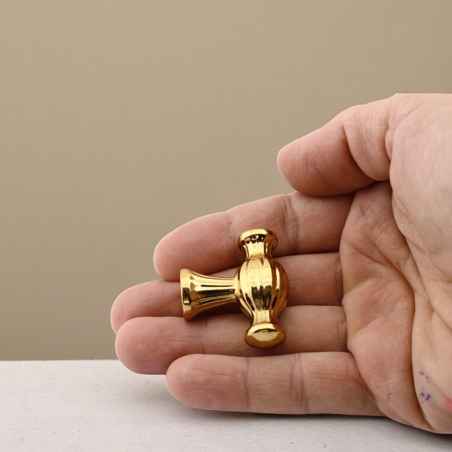 Kesir Gold Altın Metal Kulp Düğme Mobilya Çekmece Mutfak Dolabı Dolap Modern Kapak Kulpları