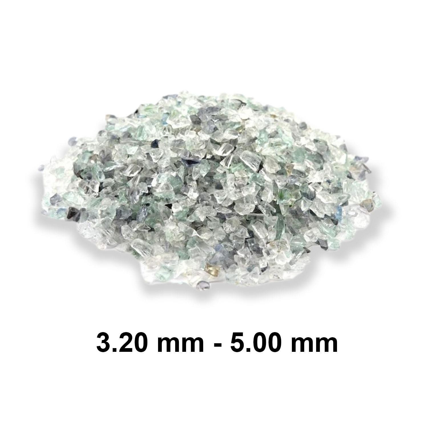 25 Kg Cam Filtre Medyası (3.20-5.00 mm) Havuz Filitre Temizleme Su Arıtma Filtrasyon Filtreleme Kumu