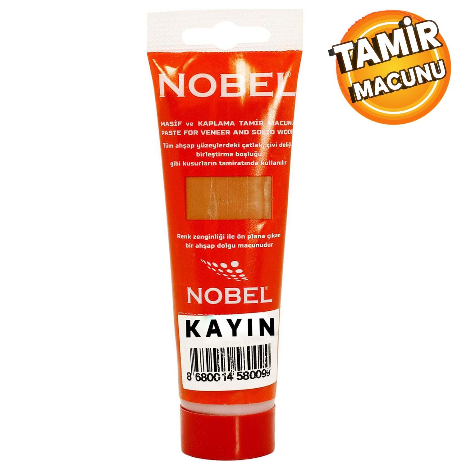 Nobel Çok Amaçlı Ahşap Tamir Dolgu Macunu KAYIN 200 Gr