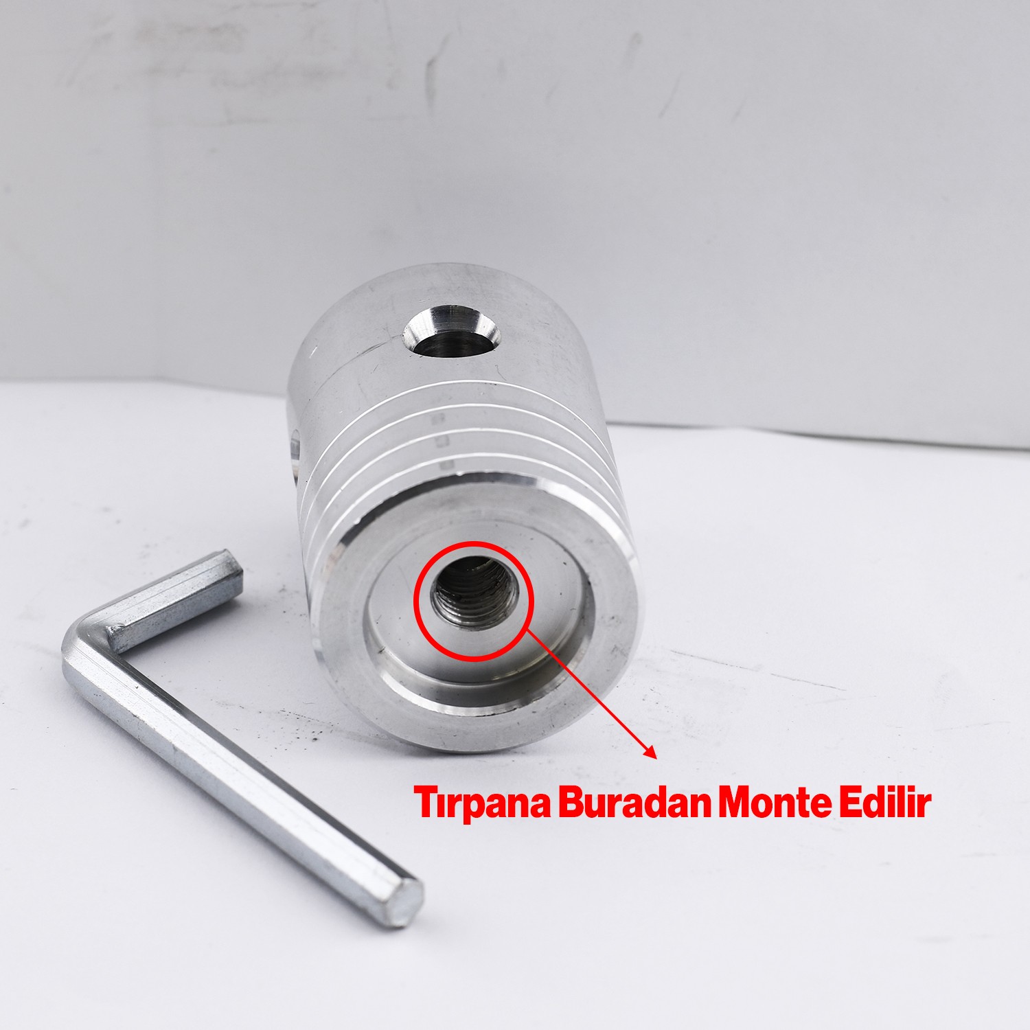 Motorlu Tırpan Çim Biçme Örümcek Kafa Misina Başlığı Başlık Yan Tırpan Uyumlu Metal Aluminyum