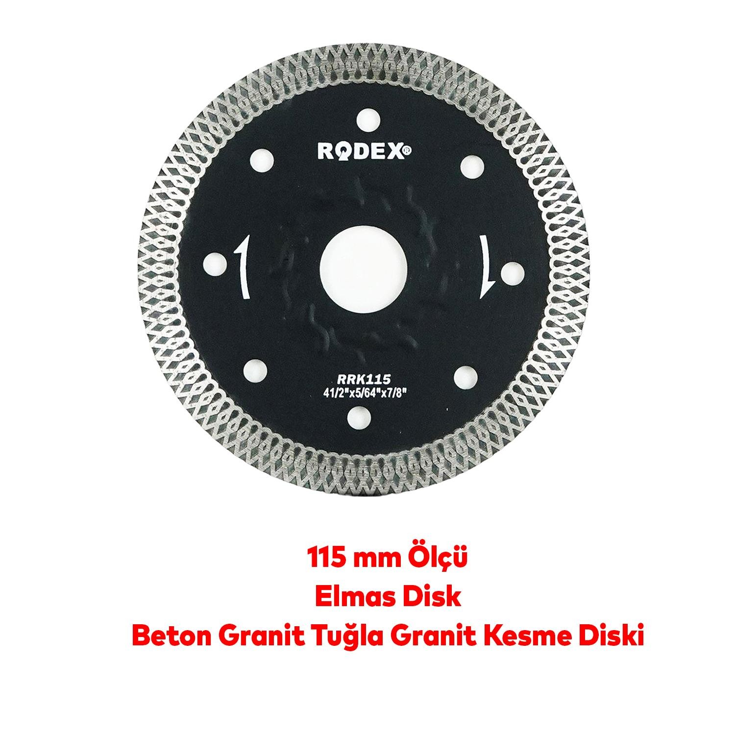 Spiral Avuç İçi Taşlama Makinesi Seti 115 mm Ahşap Mermer Beton Metal Tuğla Kesici İnox Flap Disk (6'Lı SET)