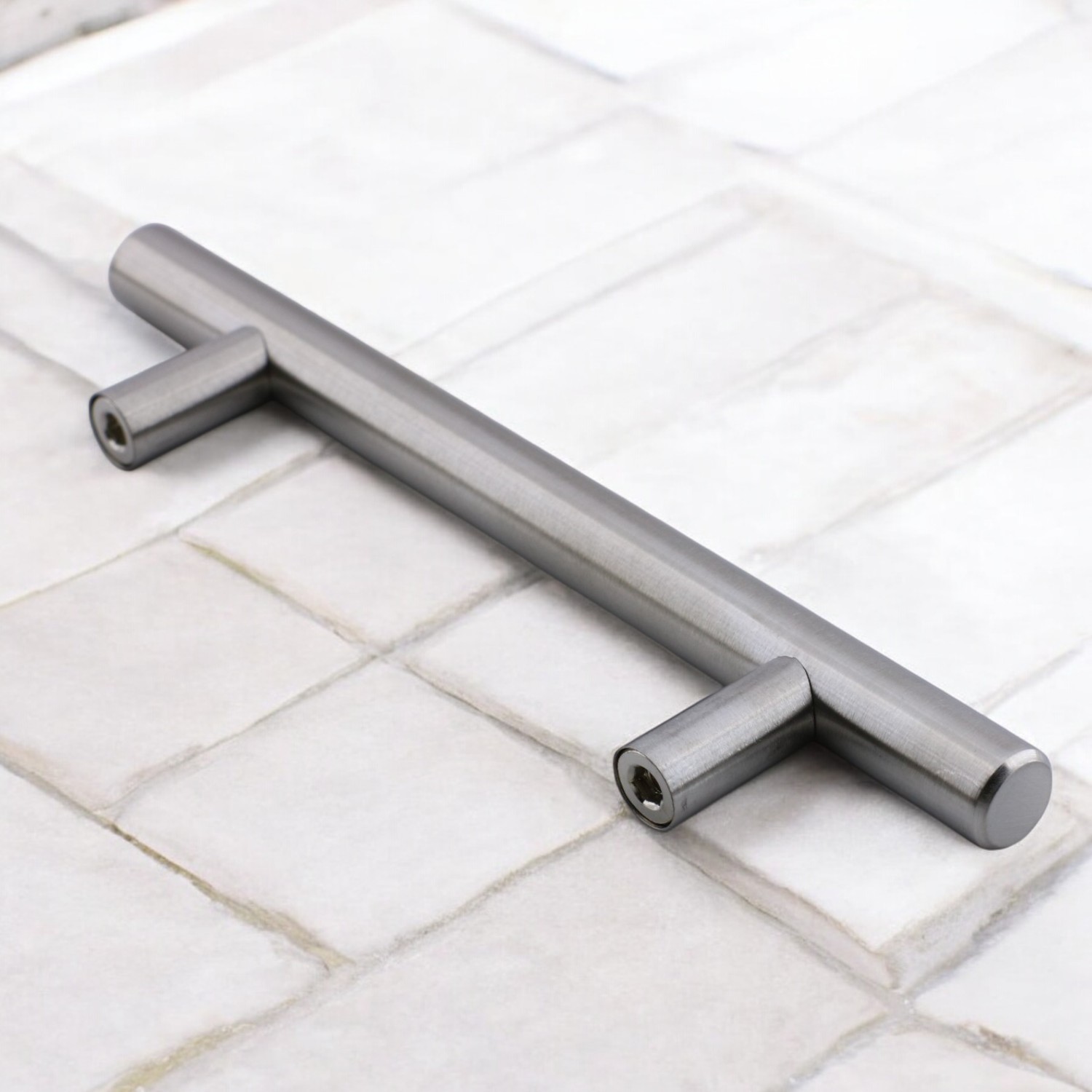 Alteta (96 mm - 9.6 cm) İnox Metal Mobilya Mutfak Çekmece Dolap Dolabı Kulbu Kulpu Kulpları
