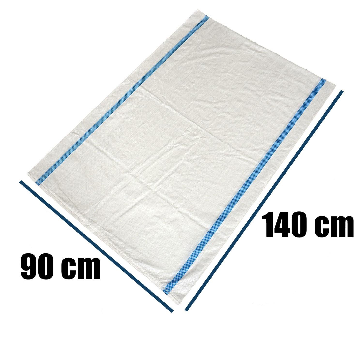 Sentetik Çuval Saman Moloz İnşaat Çuvalı 90 x 140 cm Tehlis Torba (10 ADET)