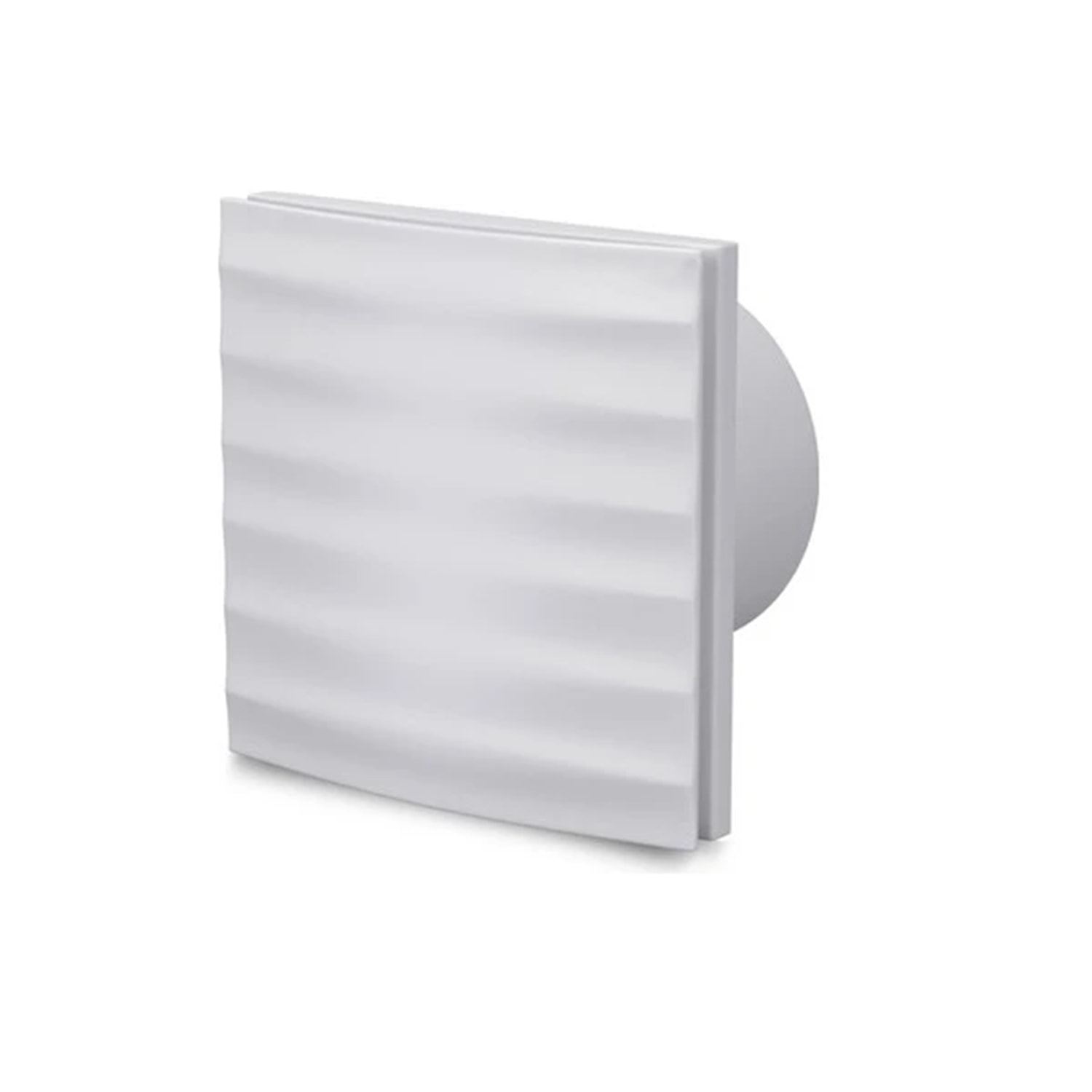 Süper Sessiz 12 W Kapaklı Düz Banyo WC Aspiratör Fanı 100 mm Duvar Tipi Tuvalet Hava Havalandırma