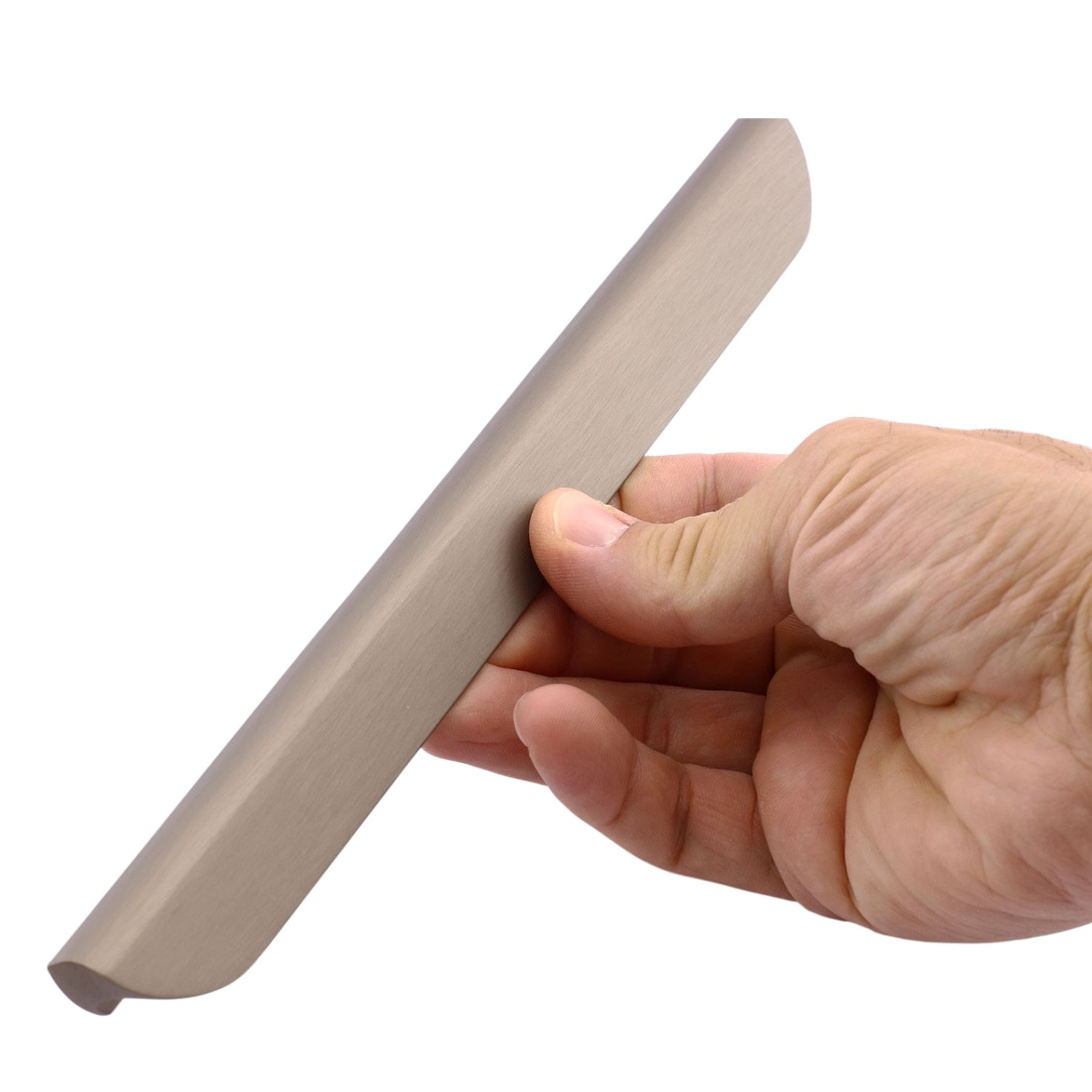 Fırat (320 MM-32 CM) Bronz Kulp Metal Mobilya Çekmece Mutfak Dolap Kapak Kulpları Kulbu Dolabı Kulpu