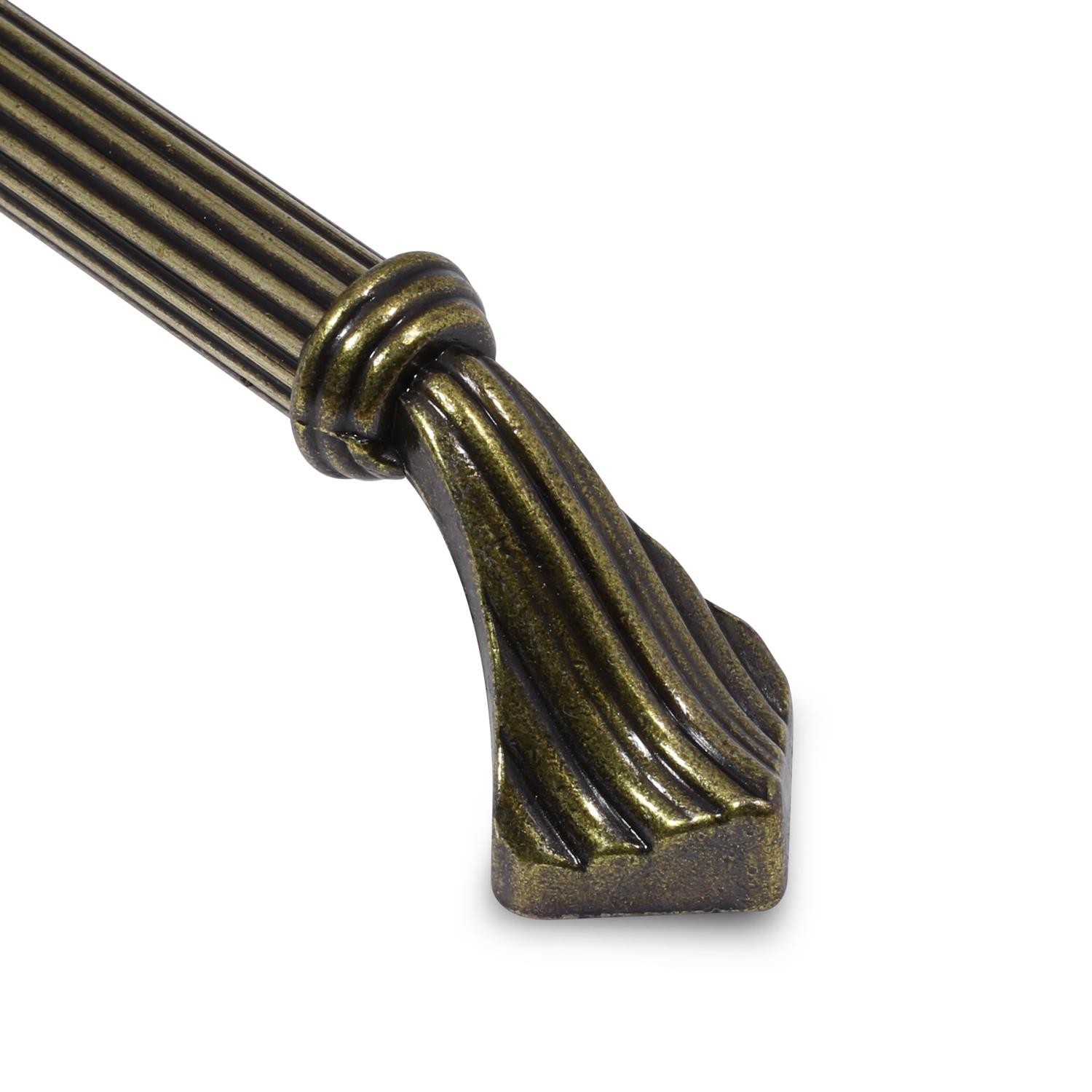 Konak Çekmece Dolap Kapak Kulpu Kulbu 224 mm Rustik Metal Kulp