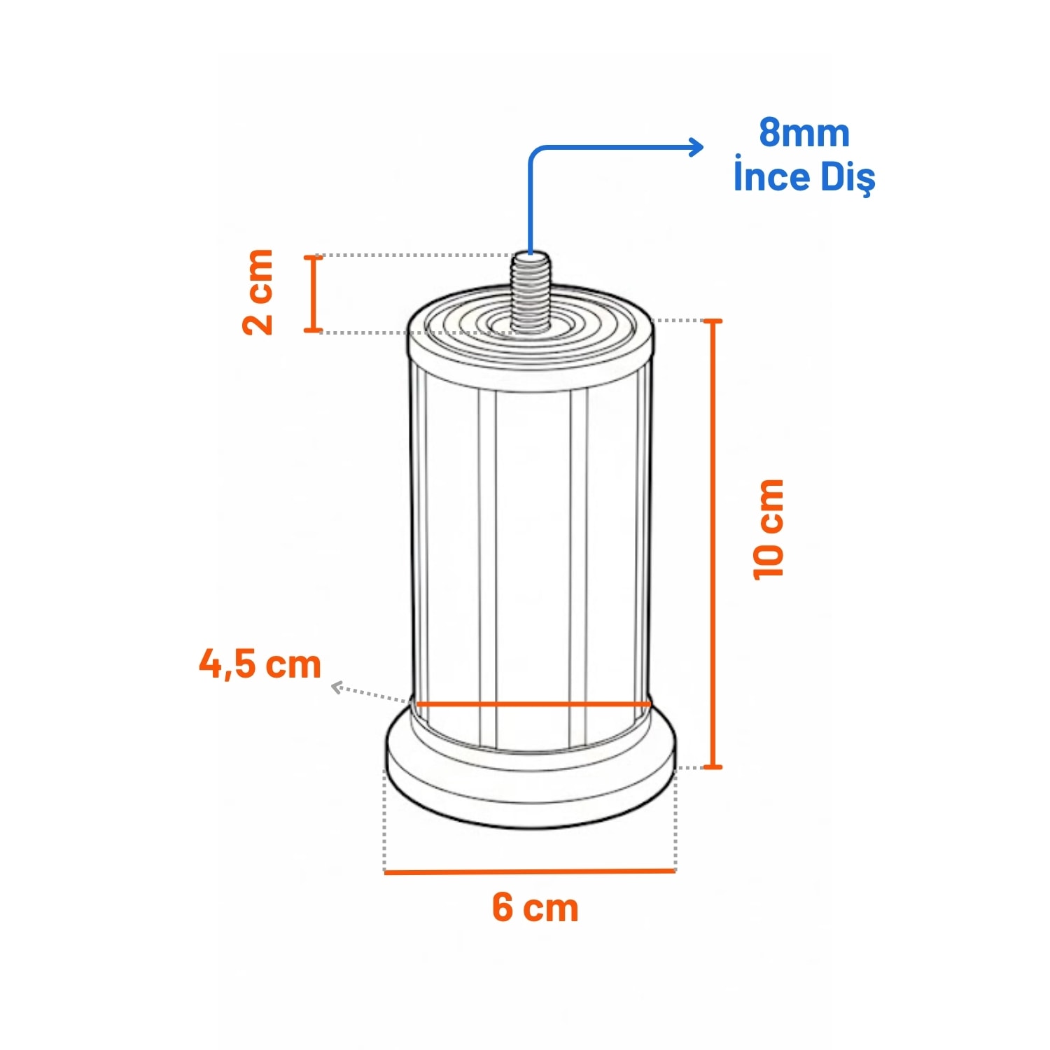 Keson 4 Adet 10 cm Siyah Plastik Mobilya Baza Tv Ünitesi Yükseltme Ayağı Destek Ayağı 