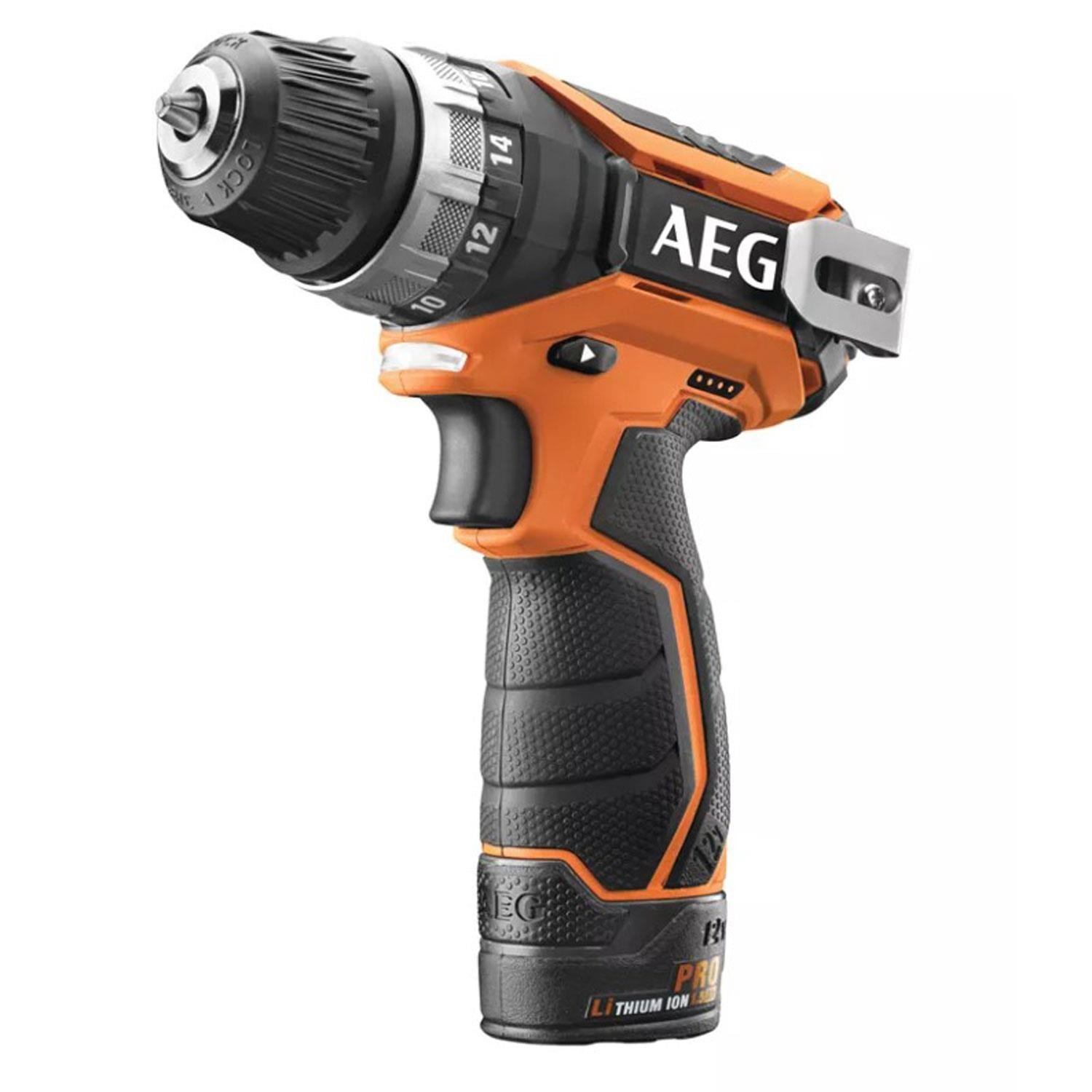 AEG Akülü Matkap Çift Akülü 2 Vites 12 V Matkap Vidalama 