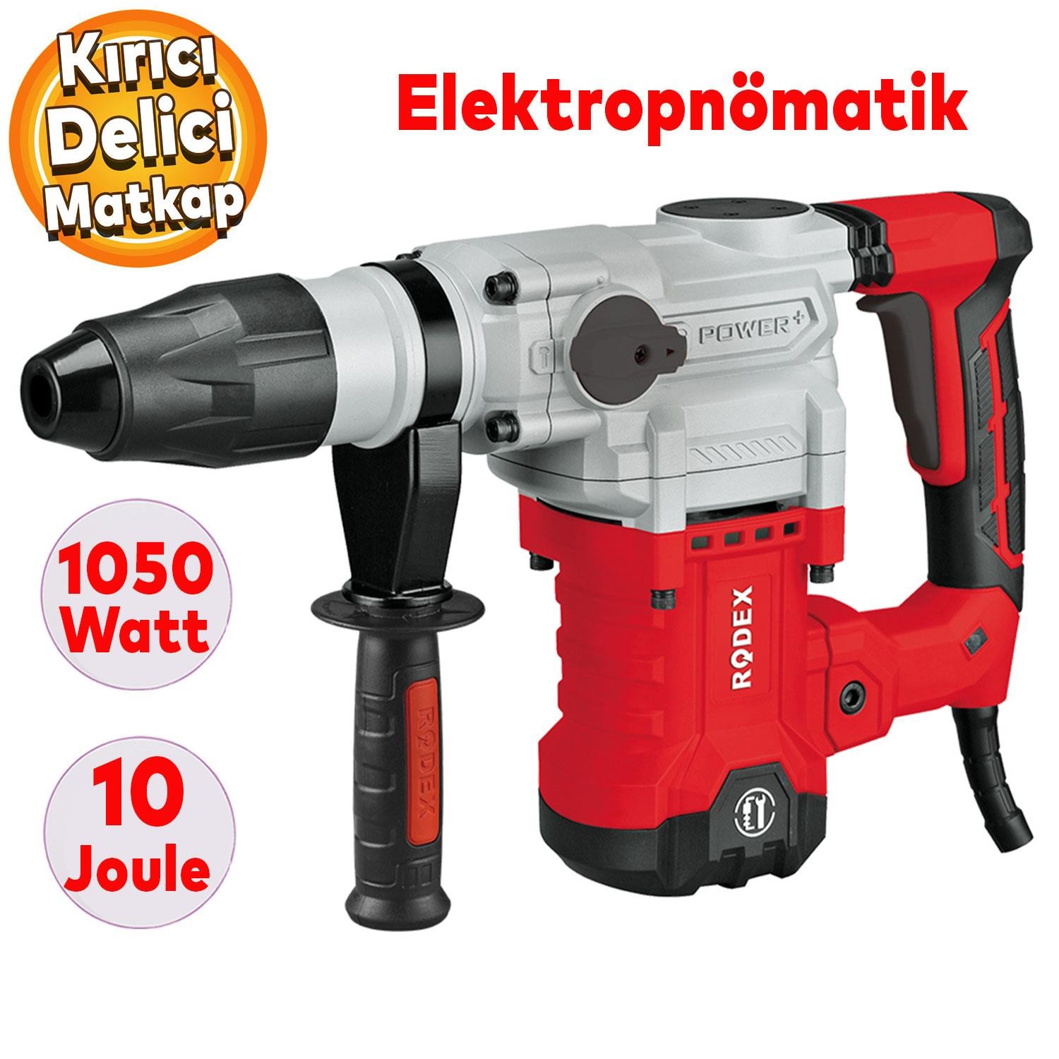 Rodex RDX2402 Elektropnömatik Kırıcı Delici Matkap 40 mm 1600W