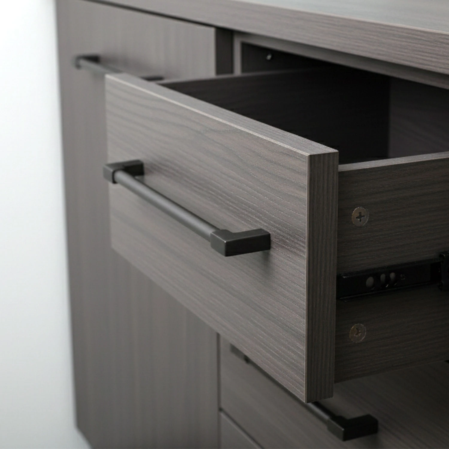 Nova Metal Füme 160 mm Mobilya Kulp Çekmece Dolap Kapak Kolu Kulpu Kulpları Dayanıklı Tasarım Kulbu