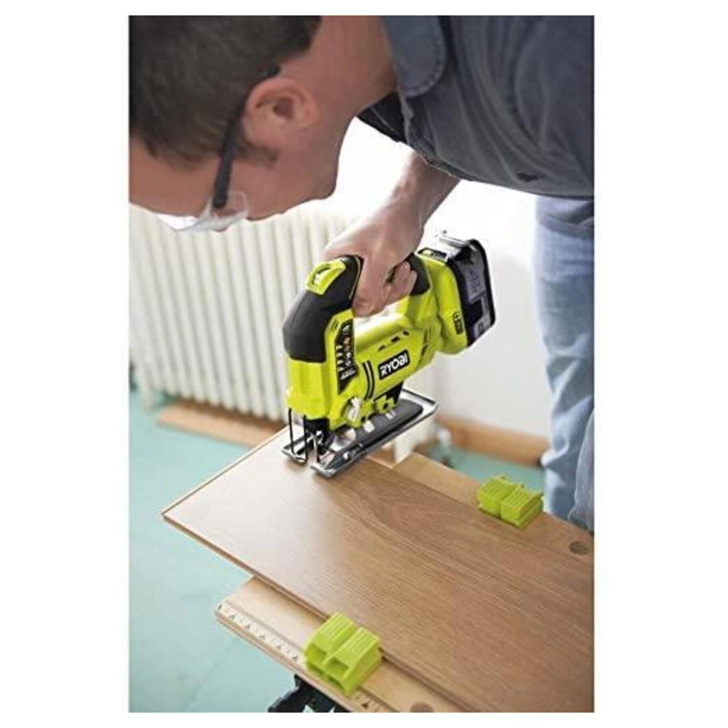 Ryobi R18JS-120S Akülü Dekupaj Testere ahşap ve metal Kesme 18V