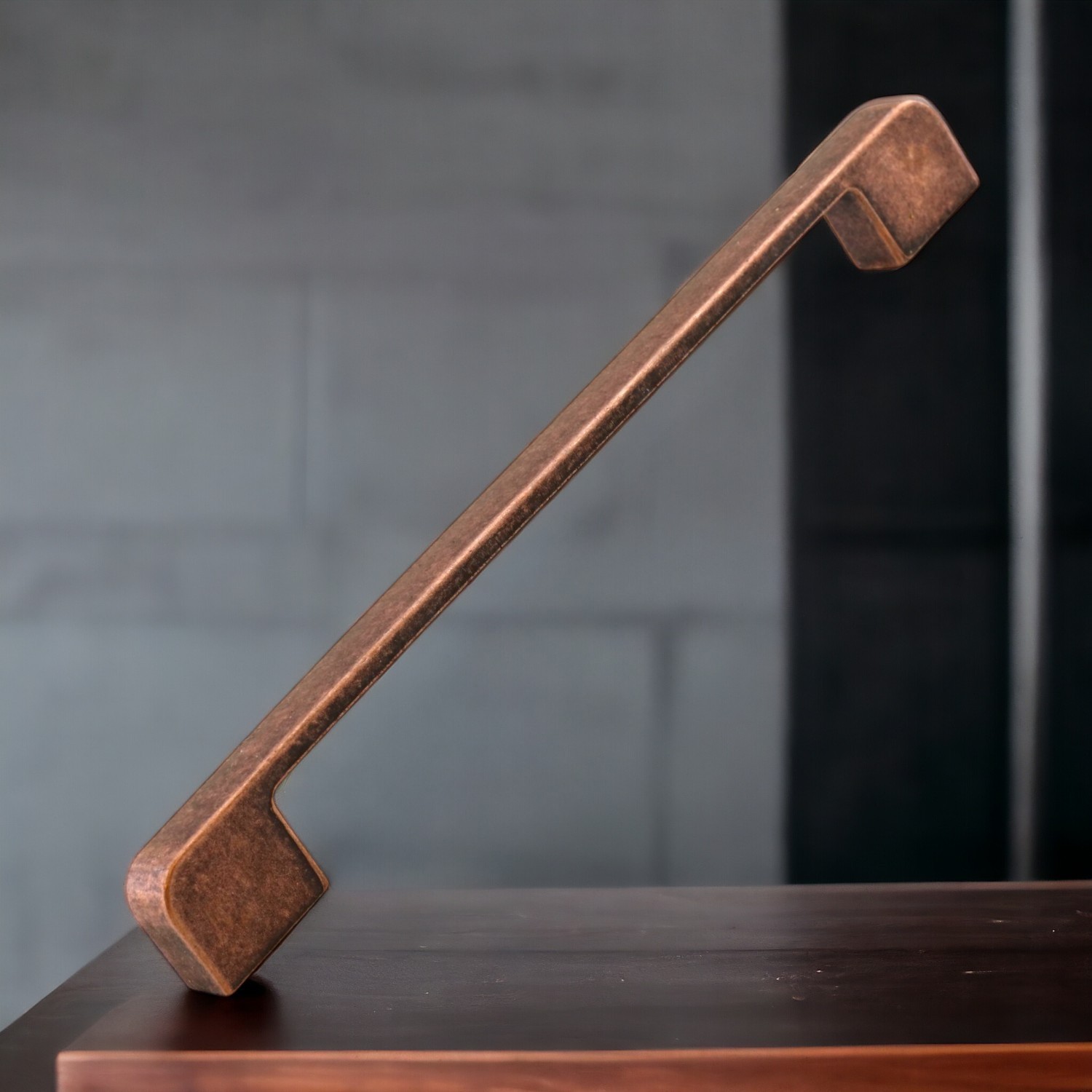 Radus Antik Bakır Metal Kulp 224 mm 22.4 cm Mobilya Çekmece Mutfak Dolabı Dolap Kulpları Kulbu Kulpu