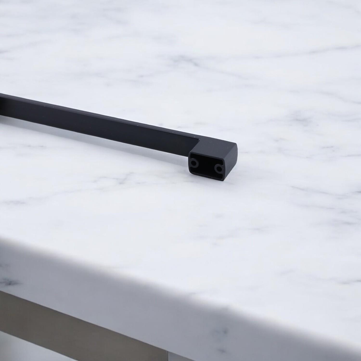 Gölcük 160 mm (SERT PLASTİK) Kulp Siyah Mobilya Çekmece Mutfak Dolap Dolabı Kulpu Kulbu Kulpları