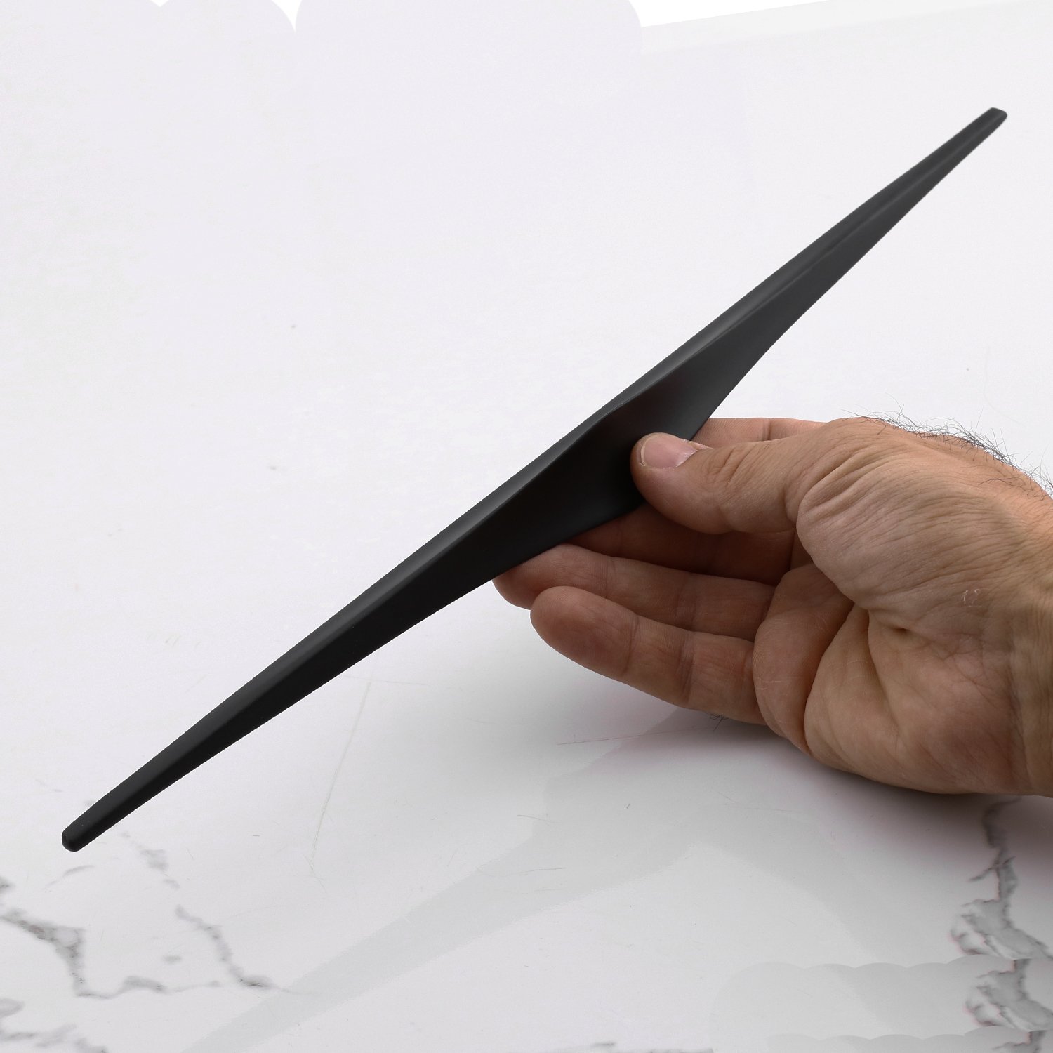 Olivin Mat Siyah Metal Kulp 192 mm 19.2 cm Mobilya Çekmece Mutfak Dolabı Dolap Kulpları Kulbu Kulpu