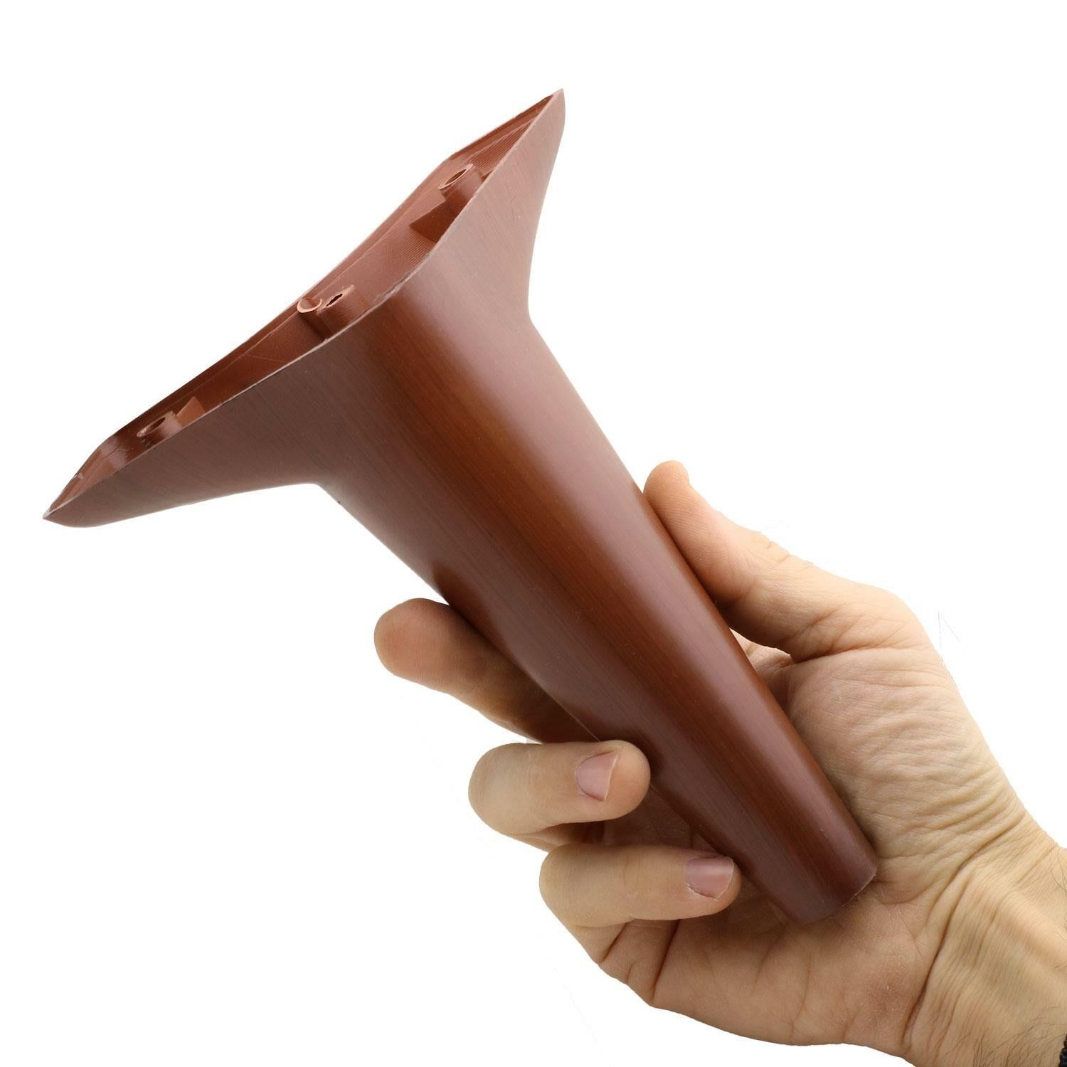 Aspen Lüks Mobilya Kanepe Koltuk Tv Ünitesi Konsol Yükseltici Ayağı Ayakları 18 Cm Ahşap Desenli