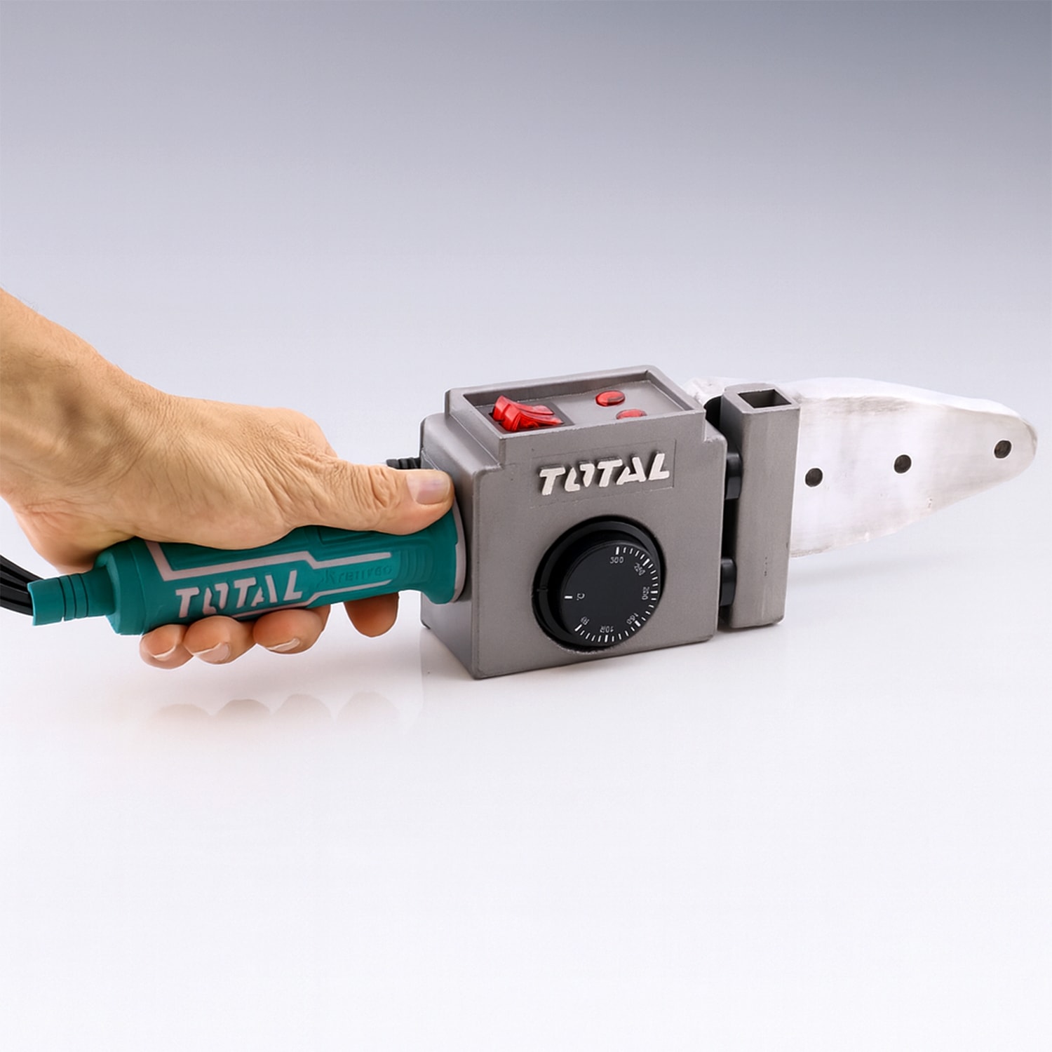 PPRC Pvc Total TT328151 Plastik Boru Kaynak Polifüzyon Makinesi Çift Reziztanslı 800W 1500W Cihazı