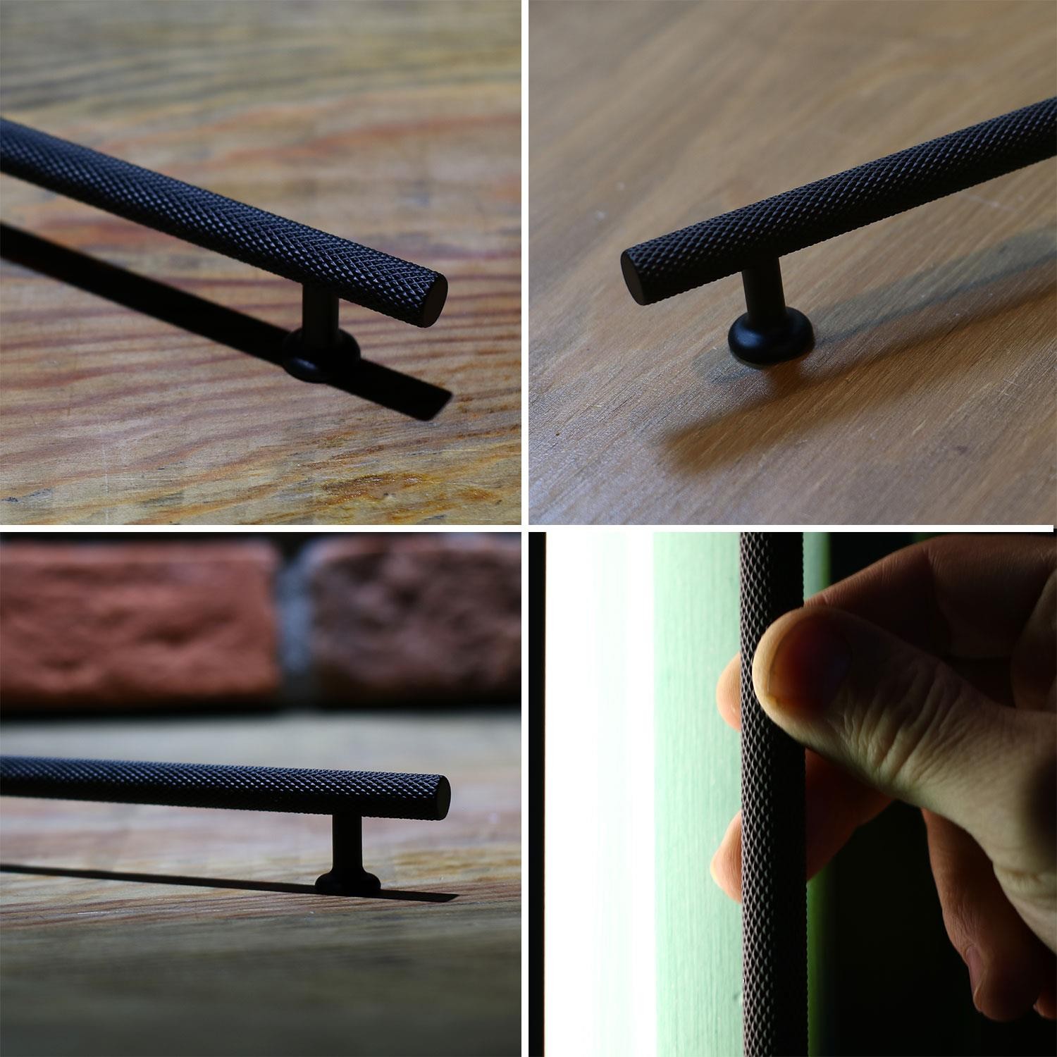 10 Adet Doruk Kulp Mobilya Mutfak Dolabı Çekmece Dolap Kapak Kulpu Kulbu Siyah 128 Mm-12.8 Cm Metal