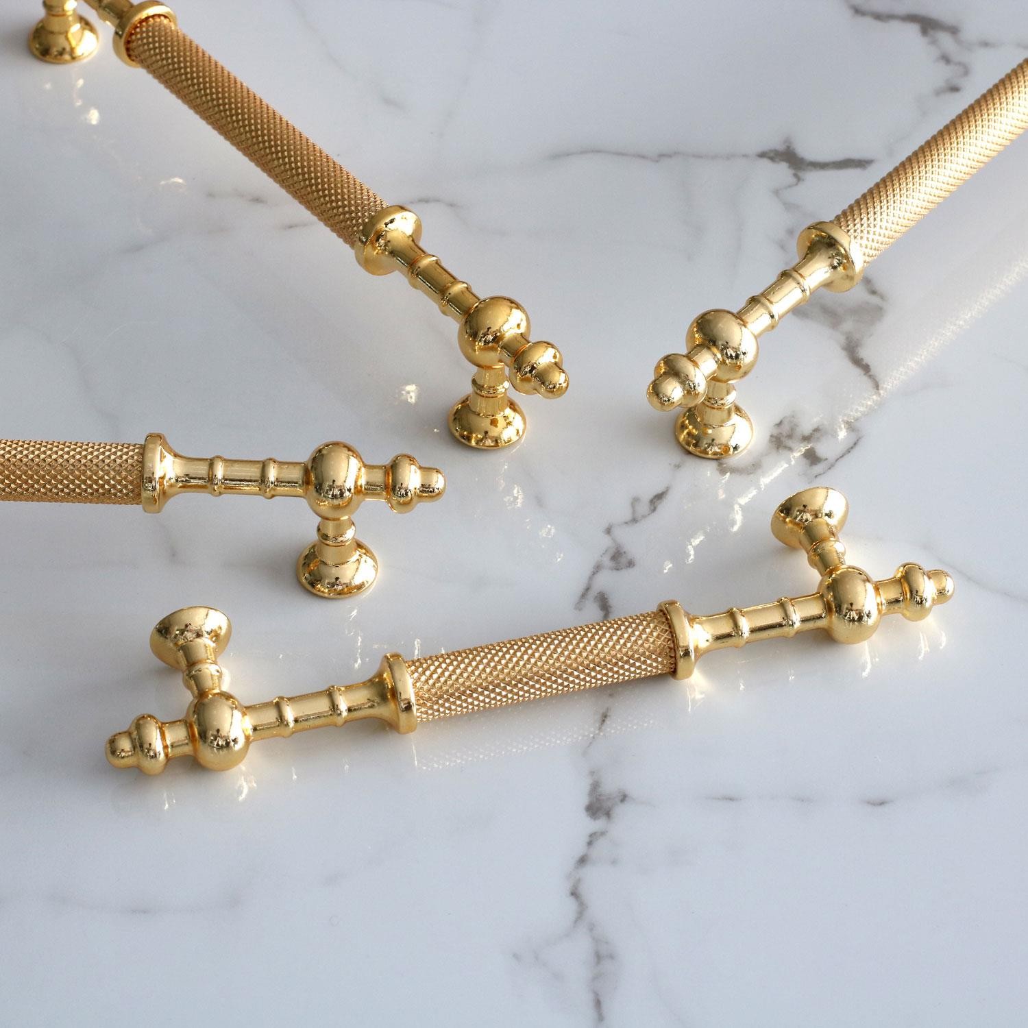 10 ADET Ladin Altın Gold Metal Kulp 160 mm-16 cm Mobilya Mutfak Çekmece Dolabı Dolap Kapak Kulpları Kulbu